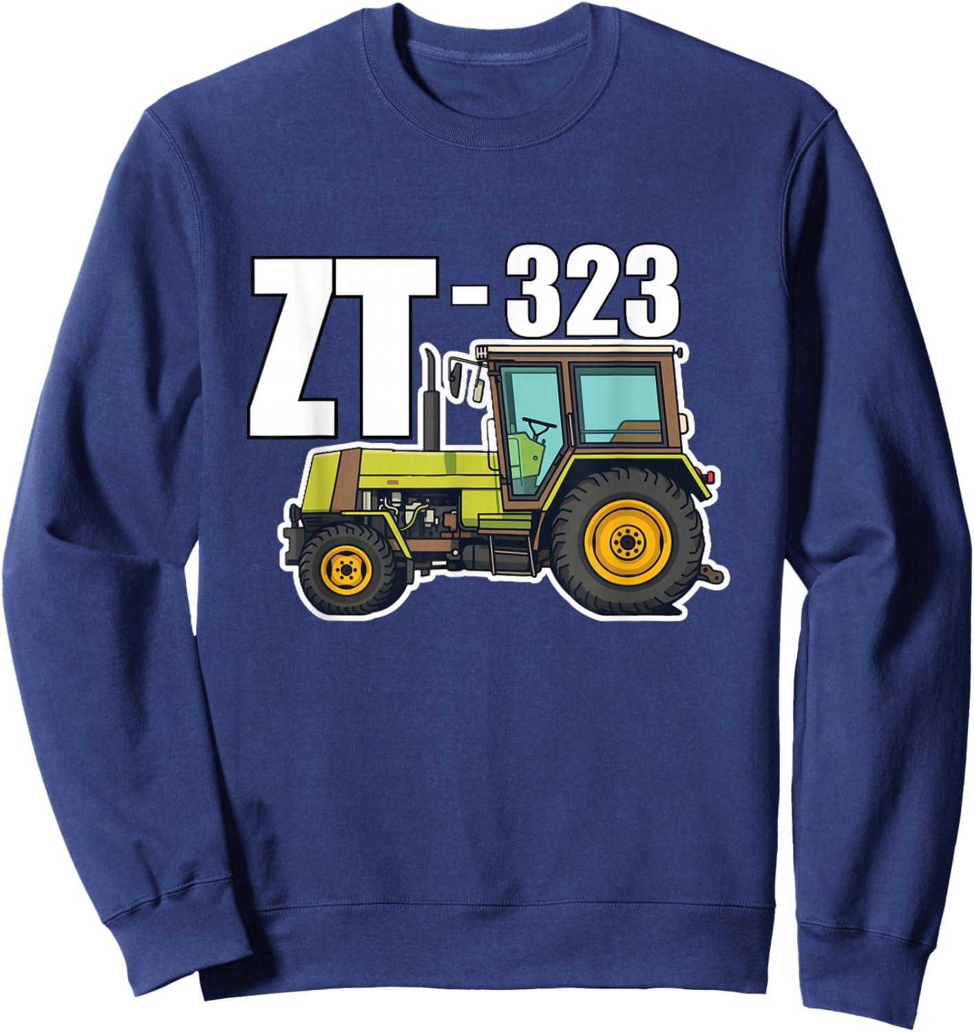 ZT-323 Progress Tractor Agriculture Sweatshirt - Sweatshirt | Navy