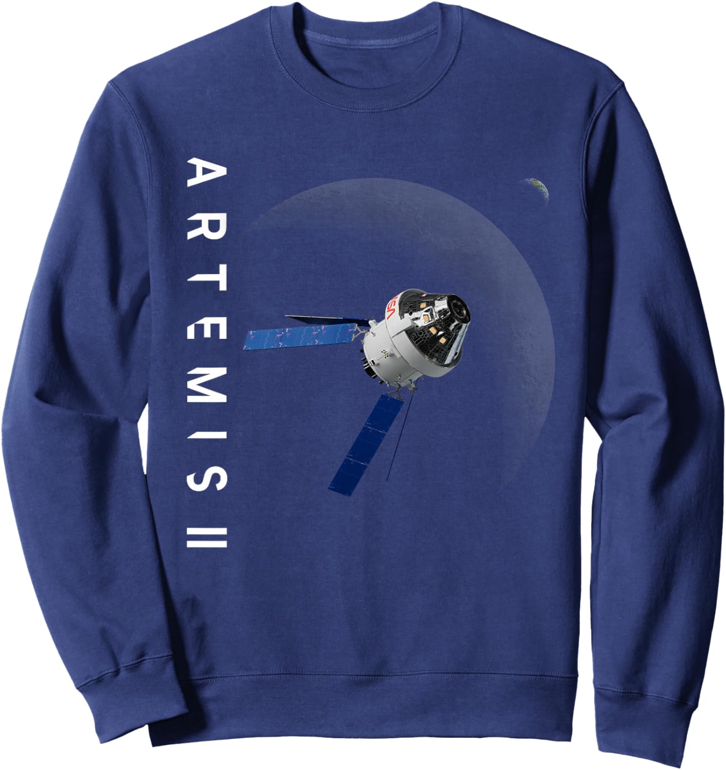 NASA Artemis II Orion Mond Mission Sweatshirt - Sweatshirt | Navy