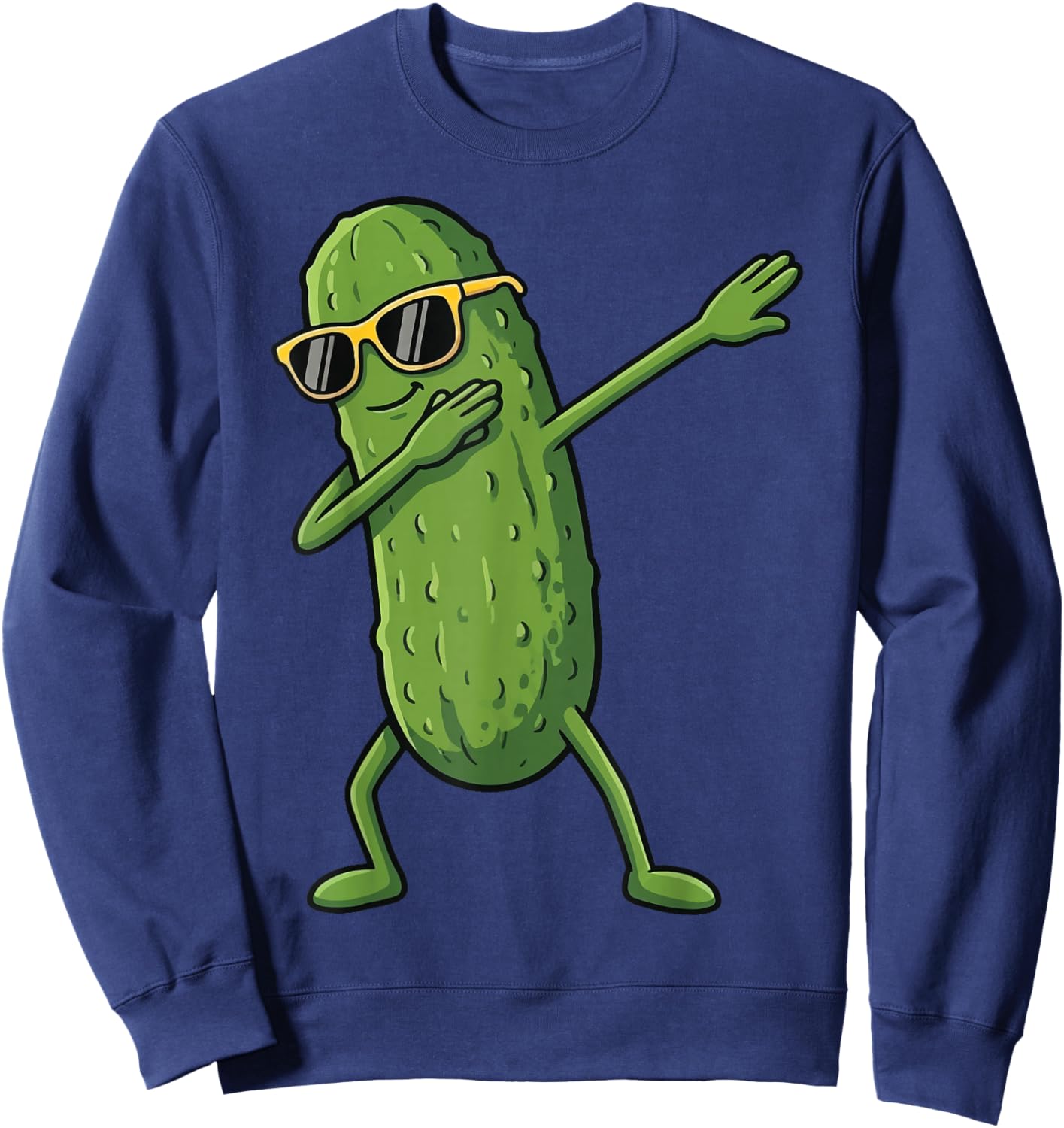 Pickle Dabbing Sweatshirt - Sweatshirt | Navy