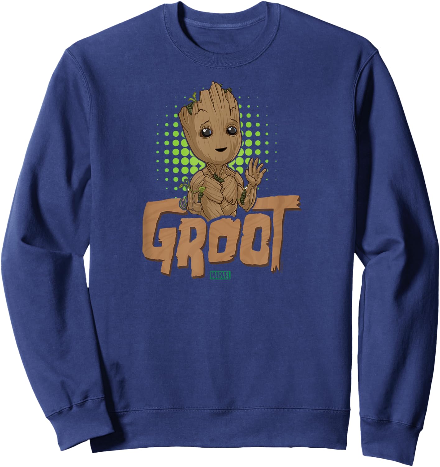 Guardians of The Galaxy - Baby Groot Sweatshirt - Sweatshirt | Navy