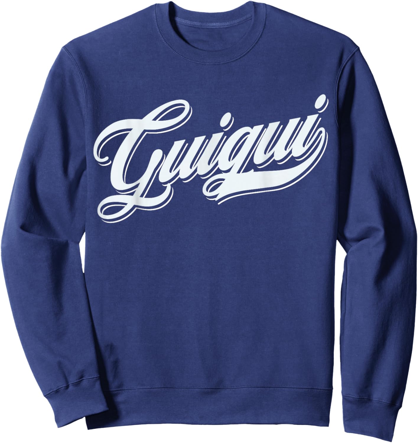 Man Boys Funny Gift Funny Name for Guigui Sweatshirt - Sweatshirt | Navy