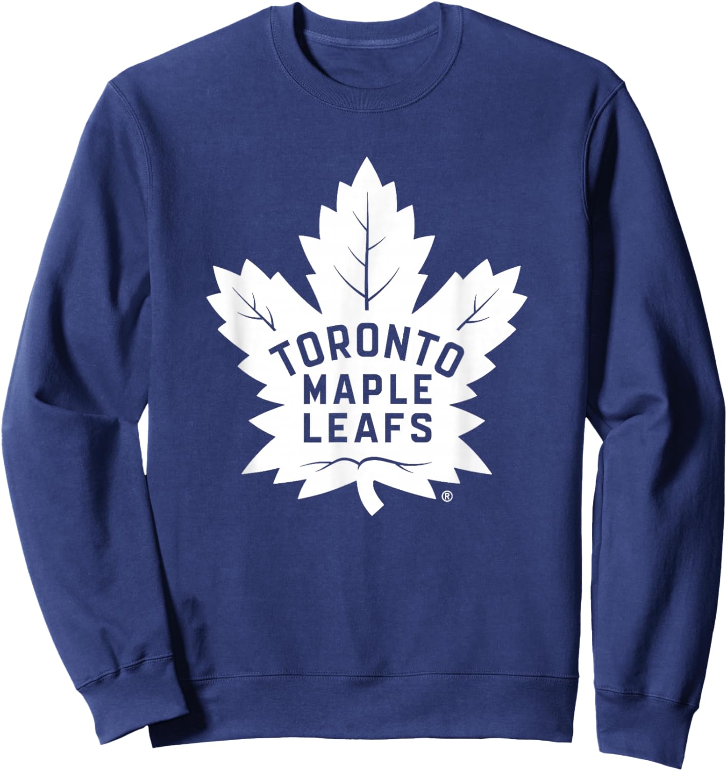 Toronto Maple Leafs Icon Royal Blue Officially Licensed Sweatshirt - Sweatshirt | Navy