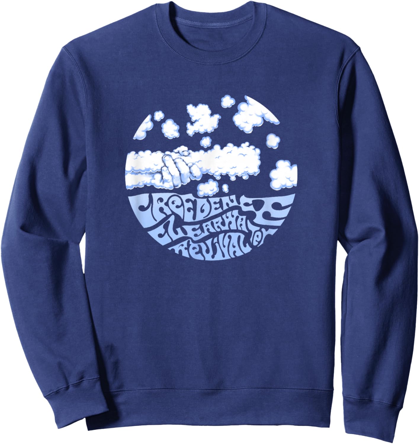 Creedence Clearwater Revival Clouds Sweatshirt - Sweatshirt | Navy