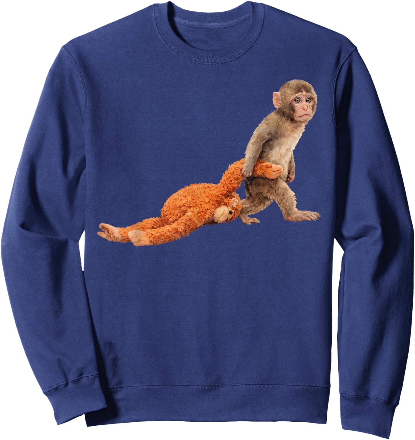 Punch Baby Monkey Sweatshirt - Sweatshirt | Navy