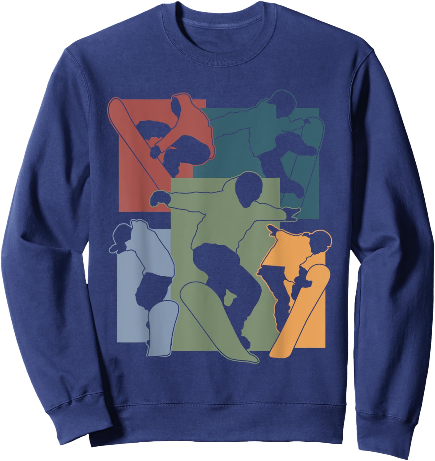 Funny Snowboarding Lover Snowboarder Winter Sports Snowboard Sweatshirt - Sweatshirt | Navy