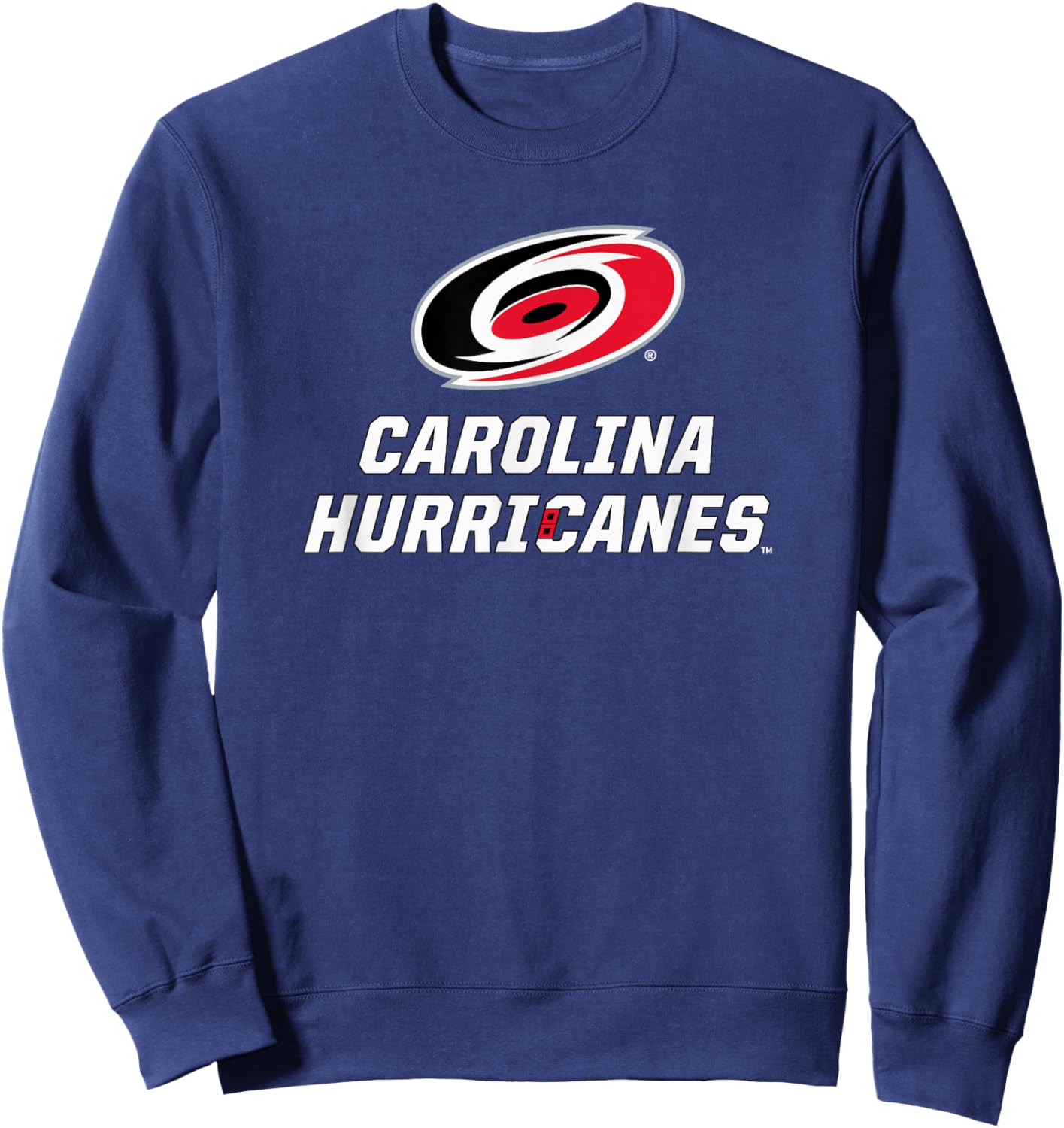 Carolina Hurricanes Power Play Dark Heather Licensed Sweatshirt - Sweatshirt | Navy