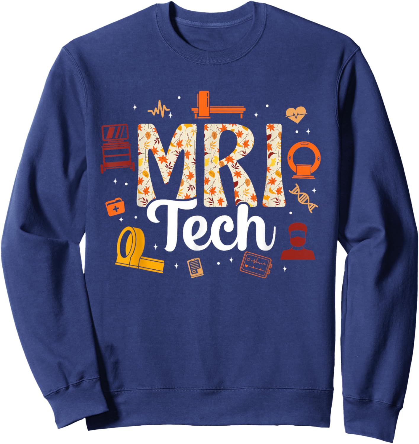 Mri Tech Medical Radiology Professionals Sweatshirt - Sweatshirt | Navy