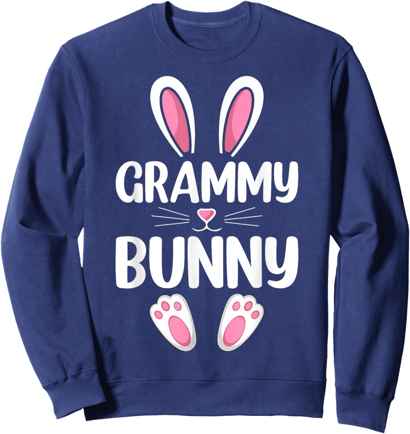 Grammy Bunny Matching Family Grammy Easter Day Sweatshirt - Sweatshirt | Navy