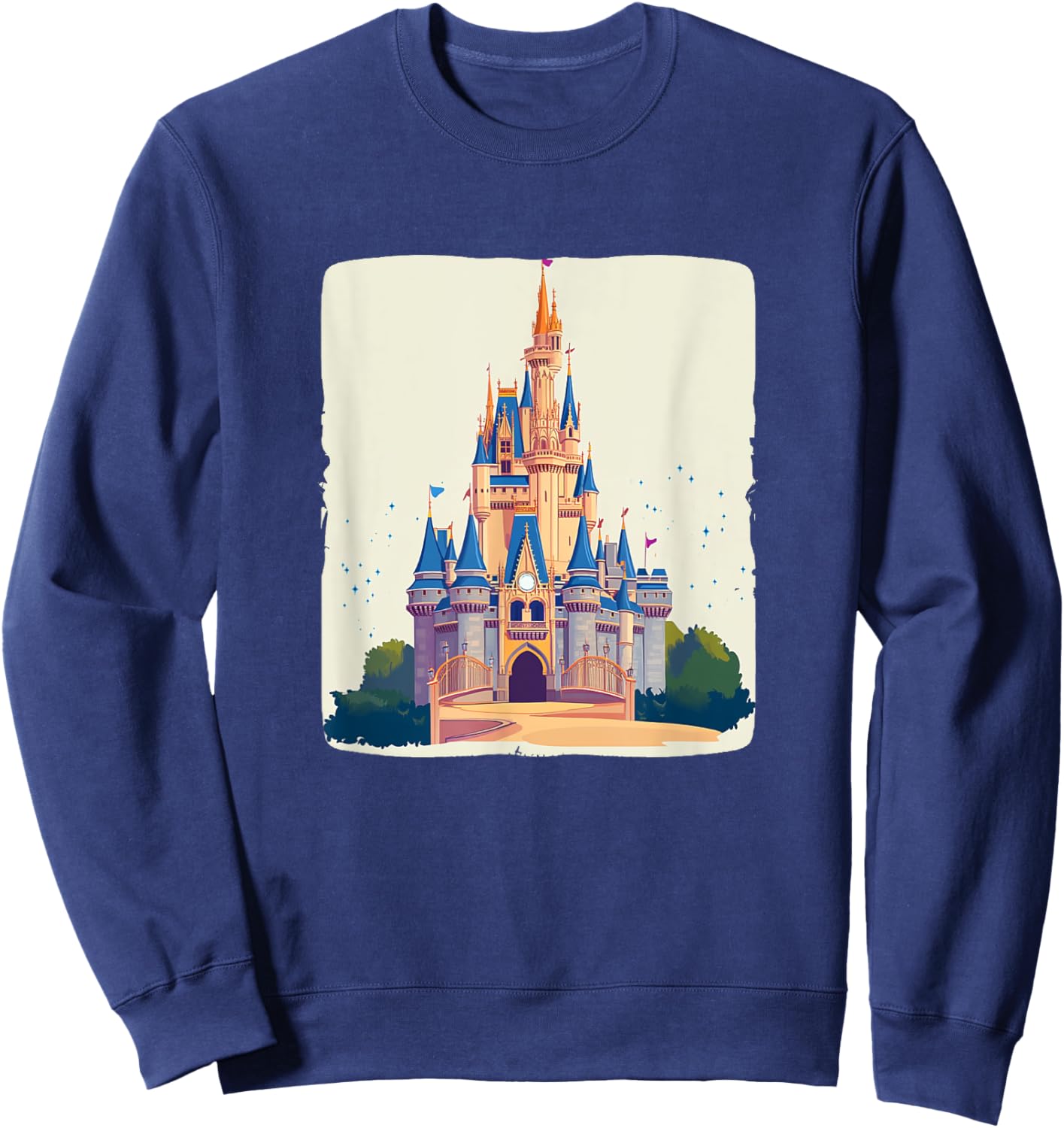Cool Magical Kingdom Castle Costume for Boys and Girls Sweatshirt - Sweatshirt | Navy