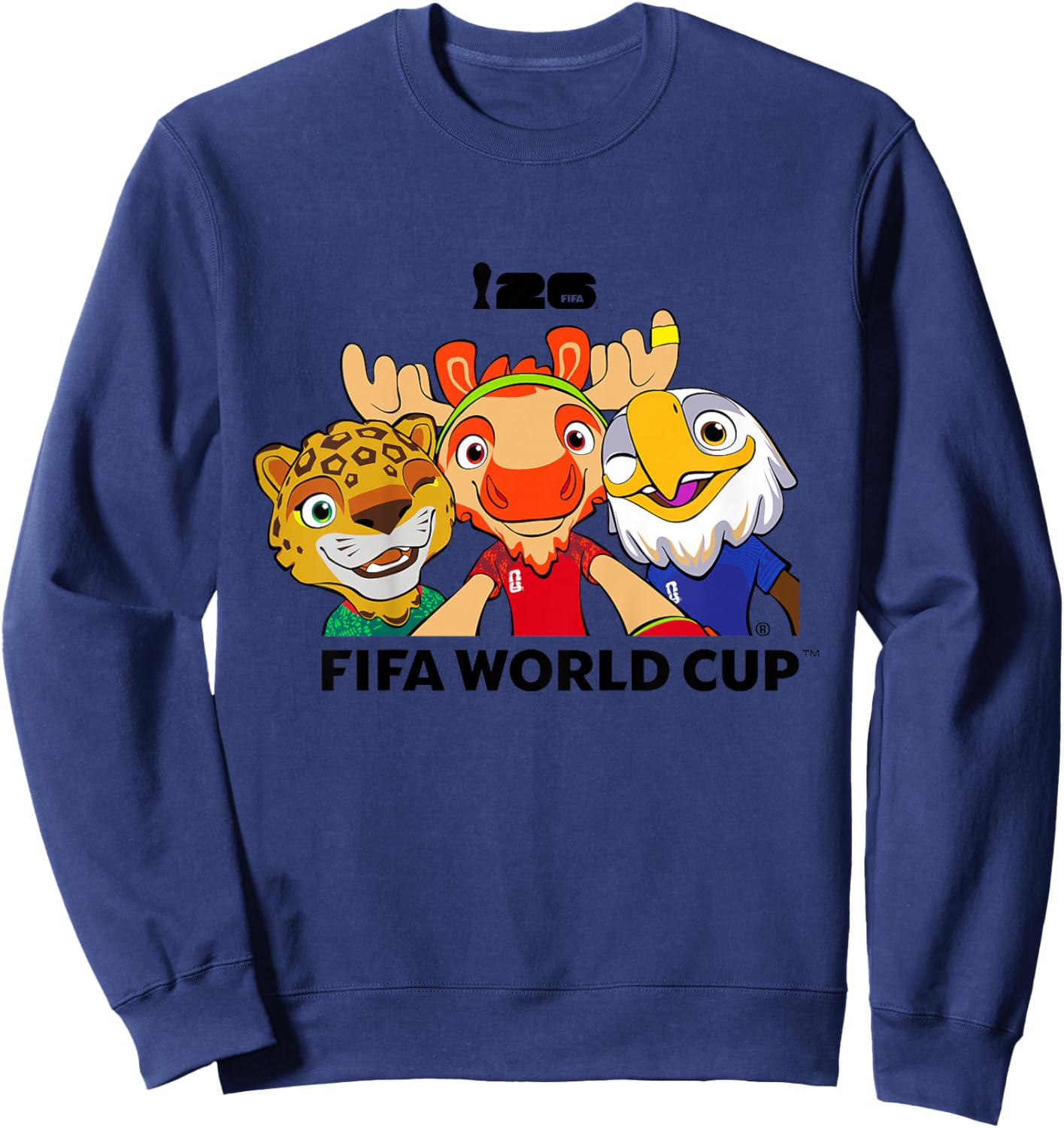 Enfant FIFA World CUP26 Host Country Mascotte Groupe Sweatshirt - Sweatshirt | Navy