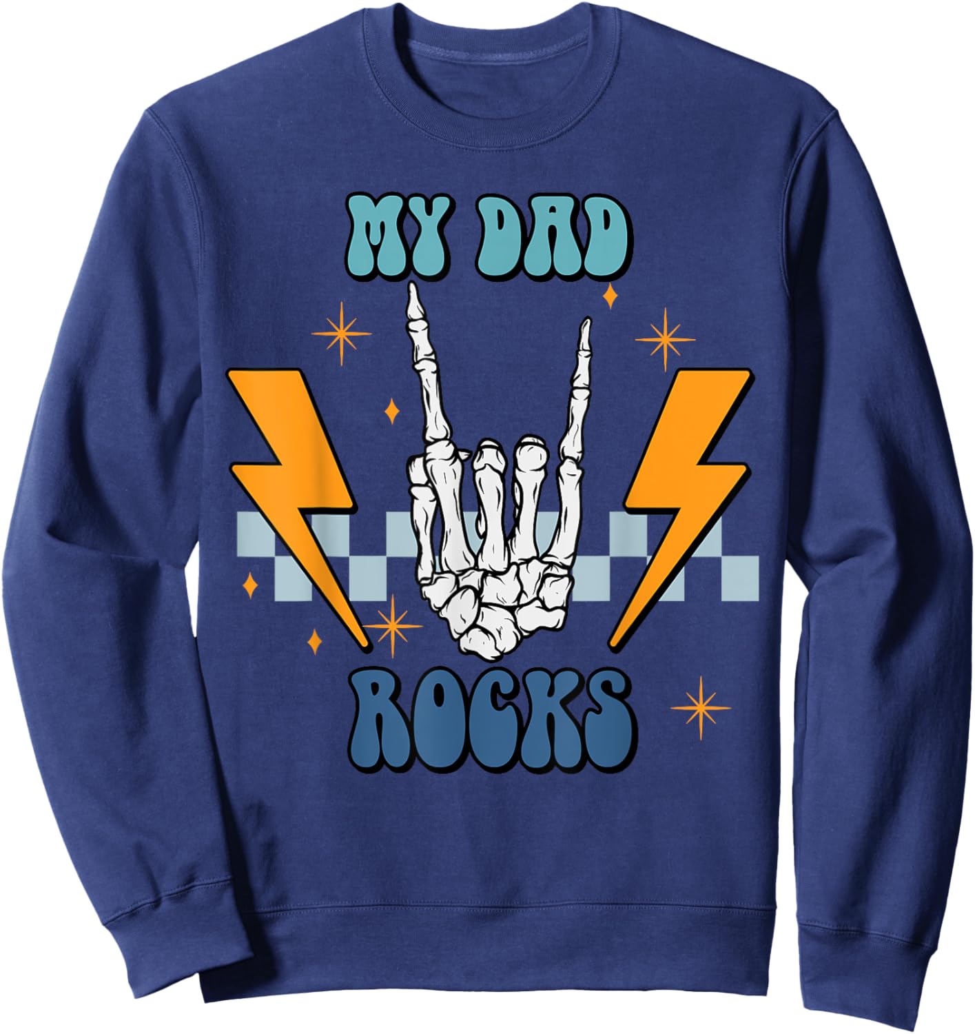 My Dad Rocks Sweatshirt - Sweatshirt | Navy