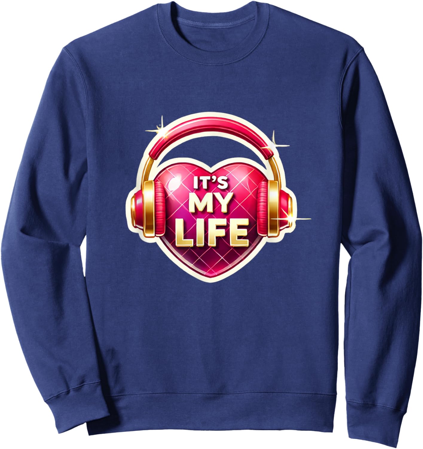 & Juliet My Life Musical Theatre Heart Musicals Sweatshirt - Sweatshirt | Navy
