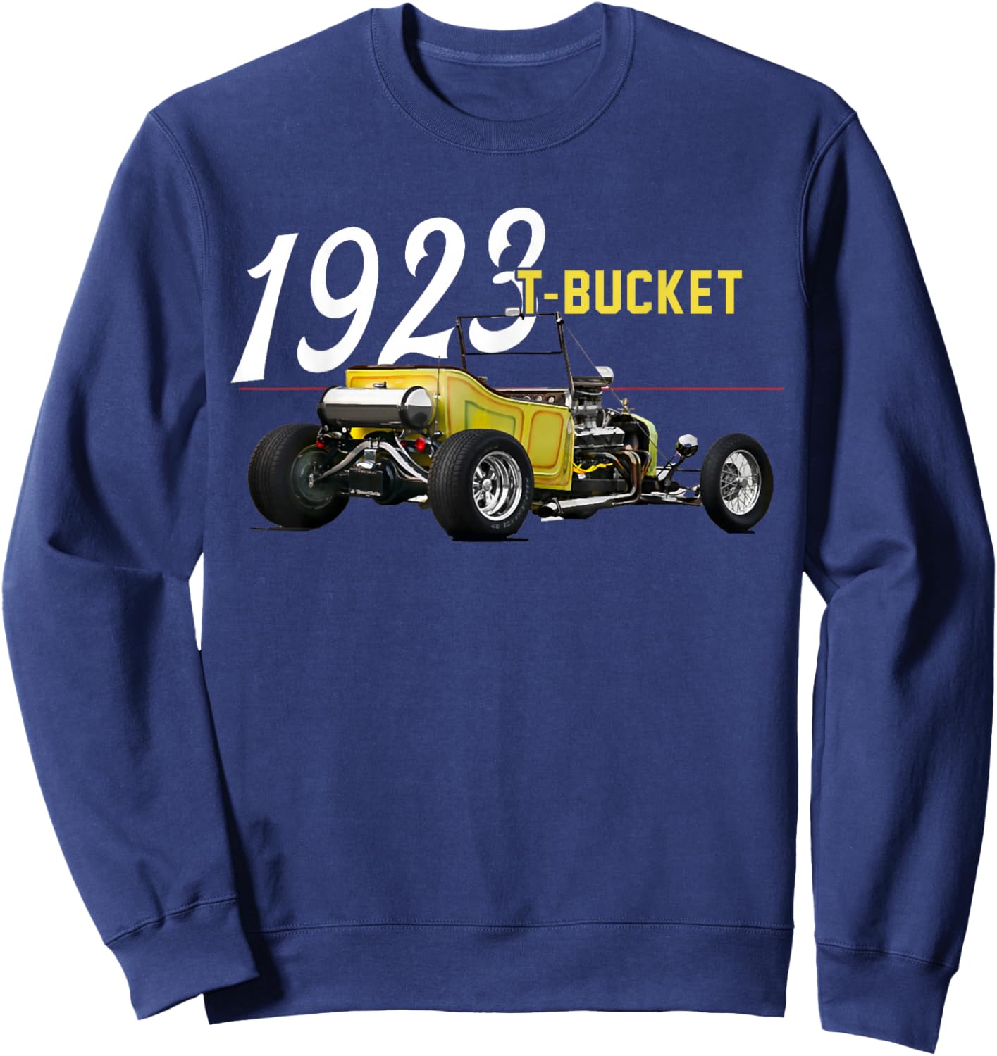 1923 23 T-Bucket Blown Hot Rod Sweatshirt - Sweatshirt | Navy