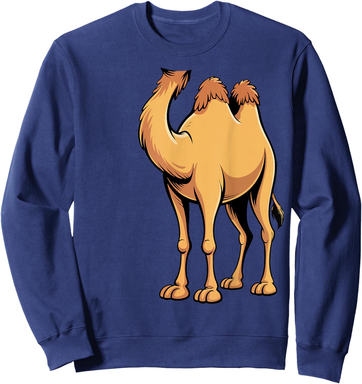 Camel Shirt Adult Kids Men Women Brown Camel Costume Sweatshirt - Sweatshirt | Navy