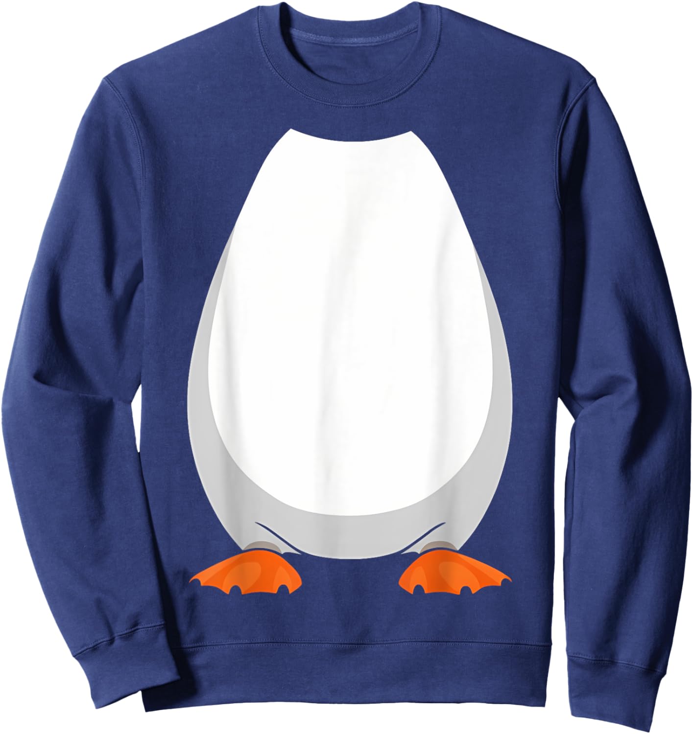 Penguin costume belly animal costume carnival Sweatshirt - Sweatshirt | Navy