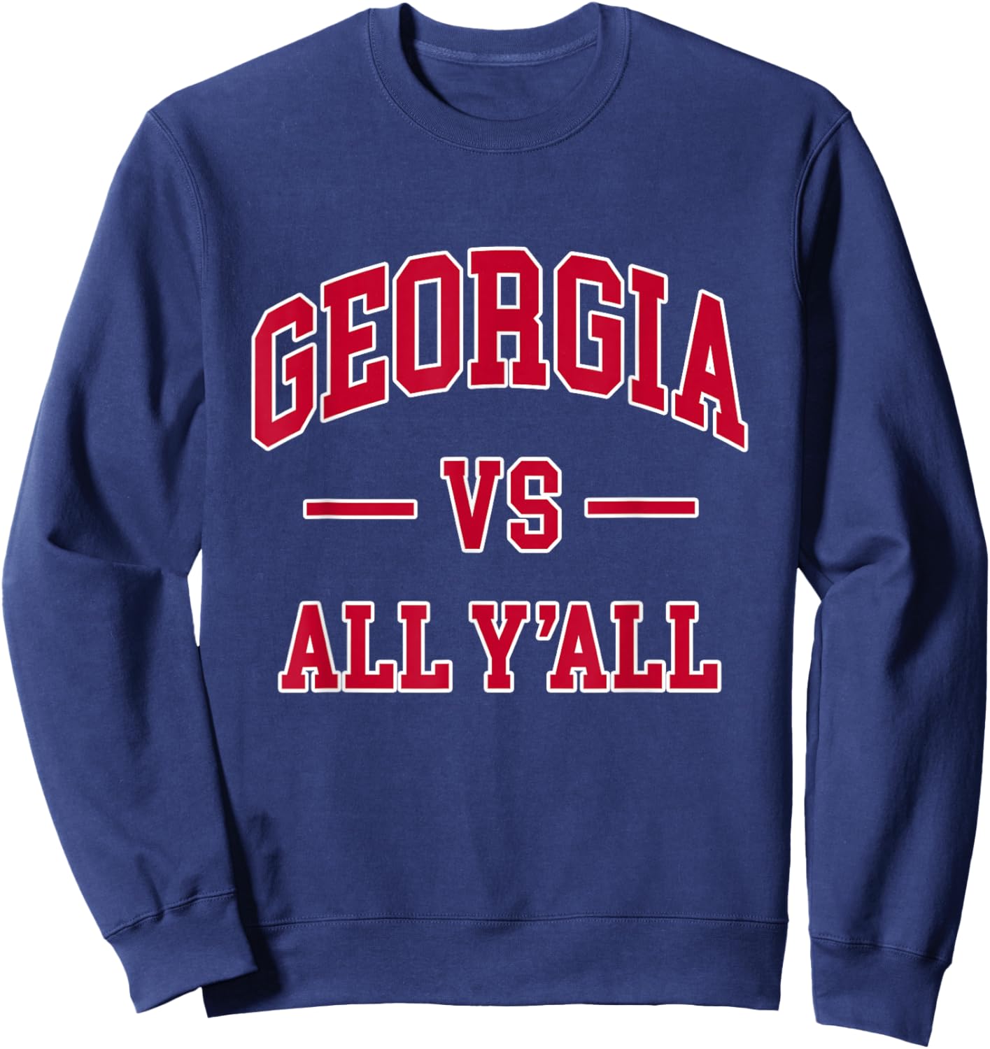 Georgia - Throwback Design - Classic Sweatshirt - Sweatshirt | Navy