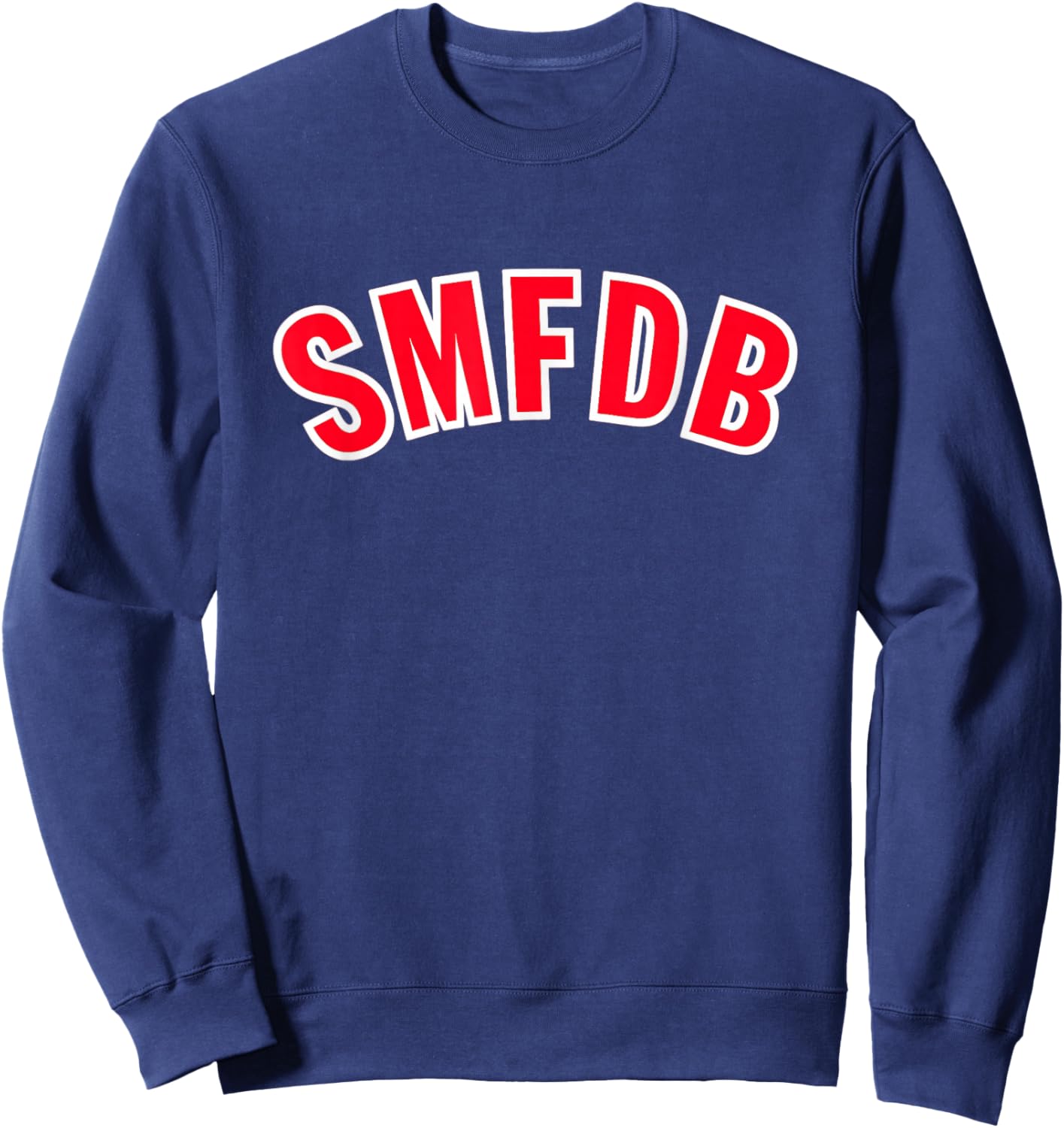 SMFDB North Side Pride Red Blue Sweatshirt - Sweatshirt | Navy