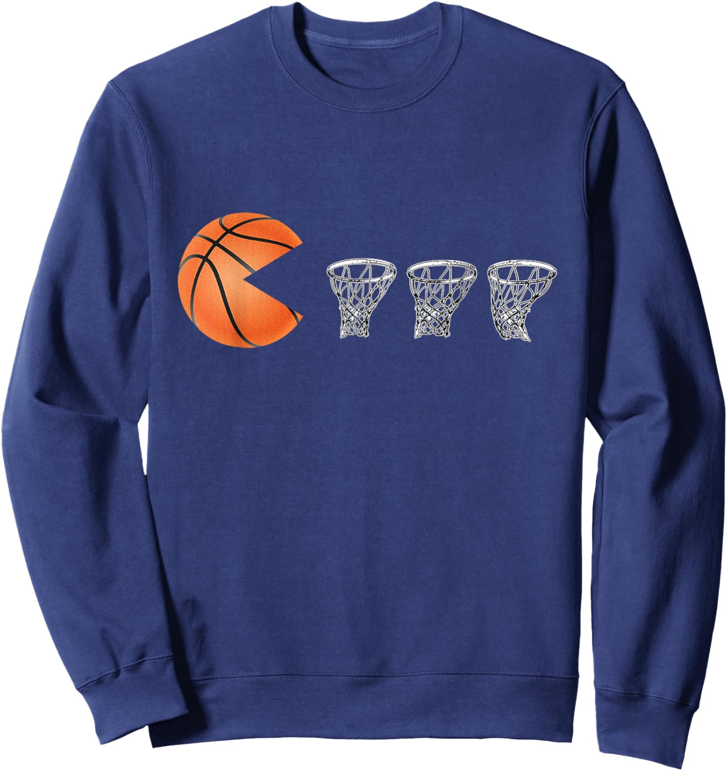 Funny Basketball Buckets Boys Sweatshirt - Sweatshirt | Navy