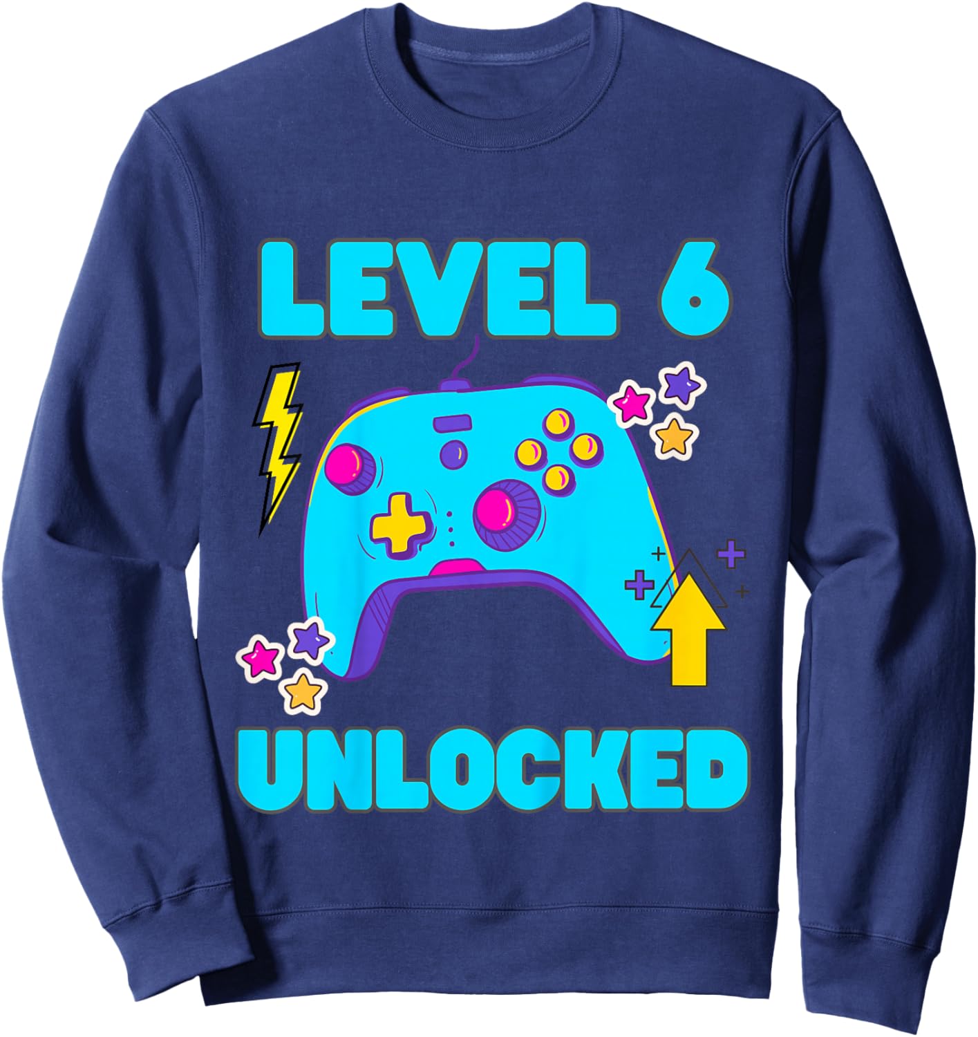 Kids Level 6 Unlocked Sweatshirt - Sweatshirt | Navy