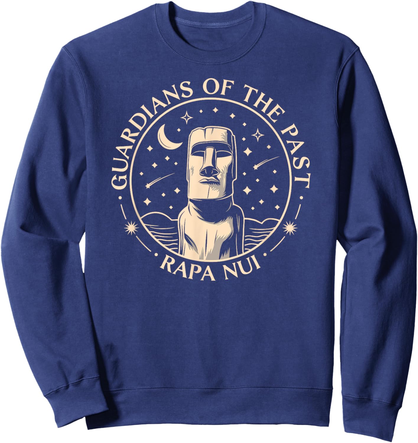 Les Gardiens du passé, Rapa Nui Fun Île de Pâques Sweatshirt - Sweatshirt | Navy
