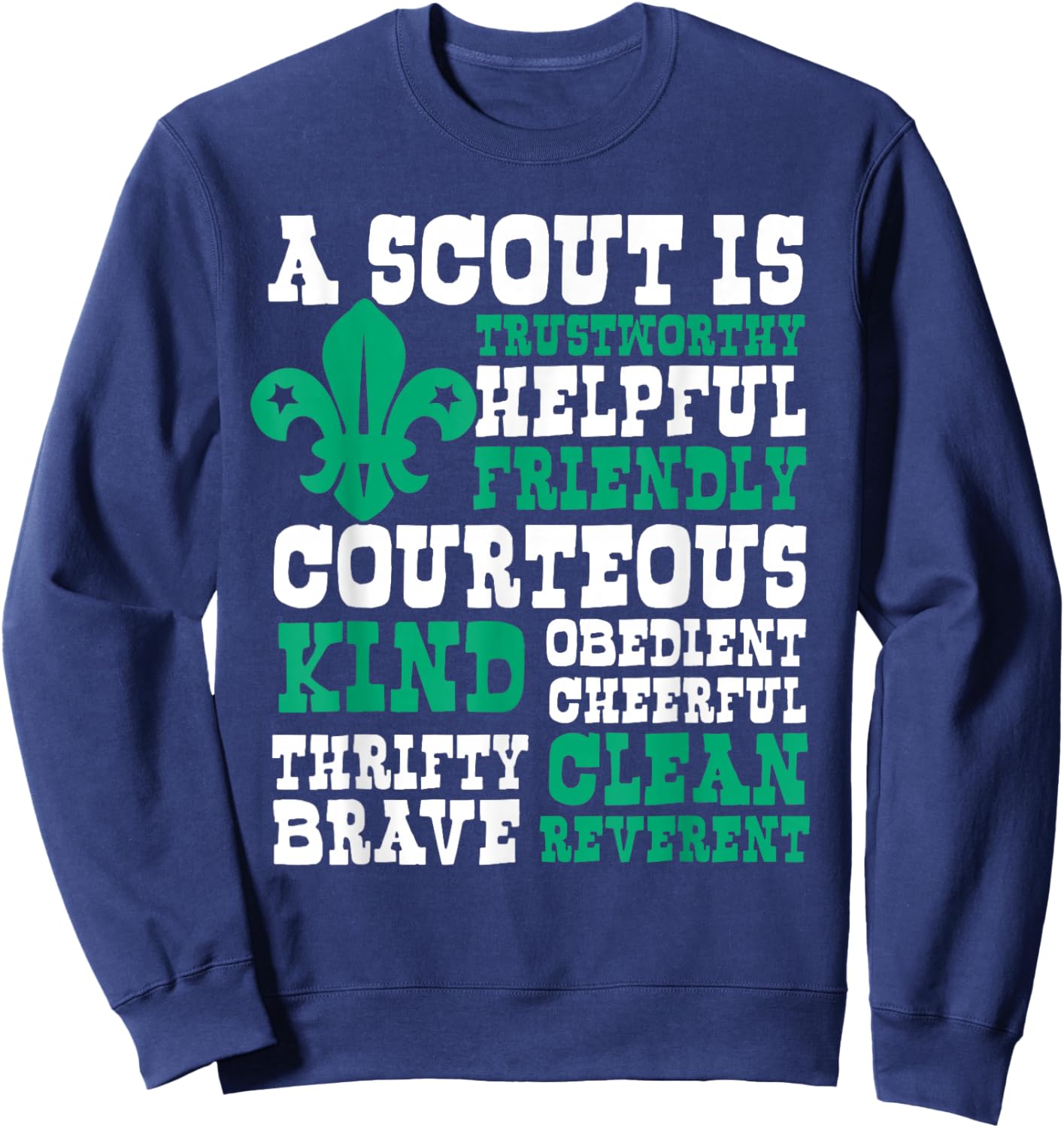 Scout Nature - Uniform Scouting Sweatshirt - Sweatshirt | Navy