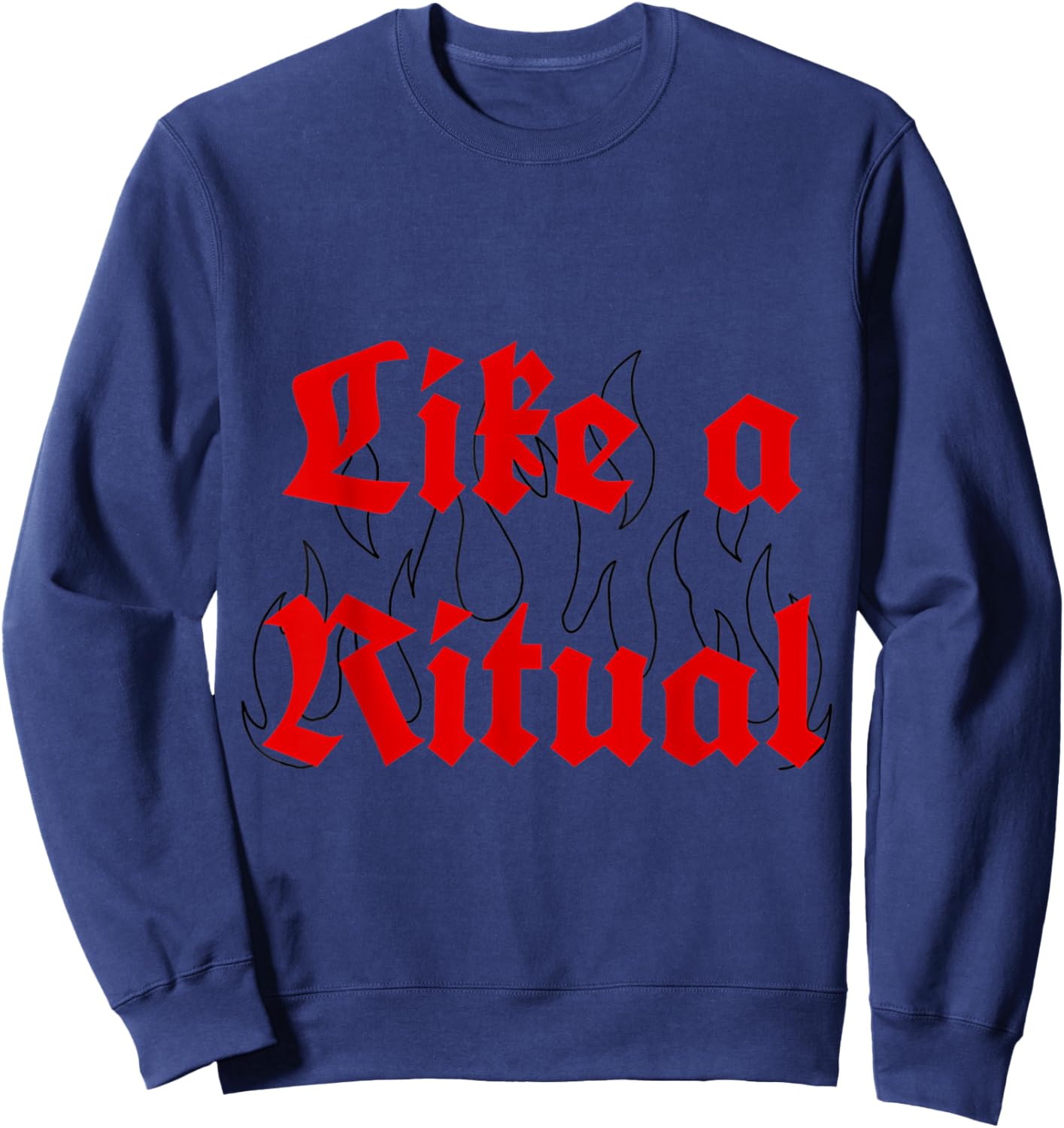 Adults Black Small Classic Short Sleeve Sweatshirt - Sweatshirt | Navy