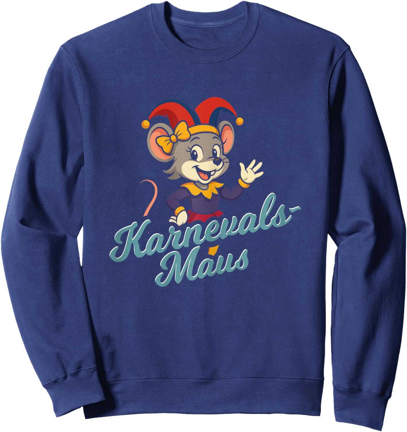 Carnival Mouse Carnival Party Outfit Carnival Fancy Dress Sweatshirt - Sweatshirt | Navy