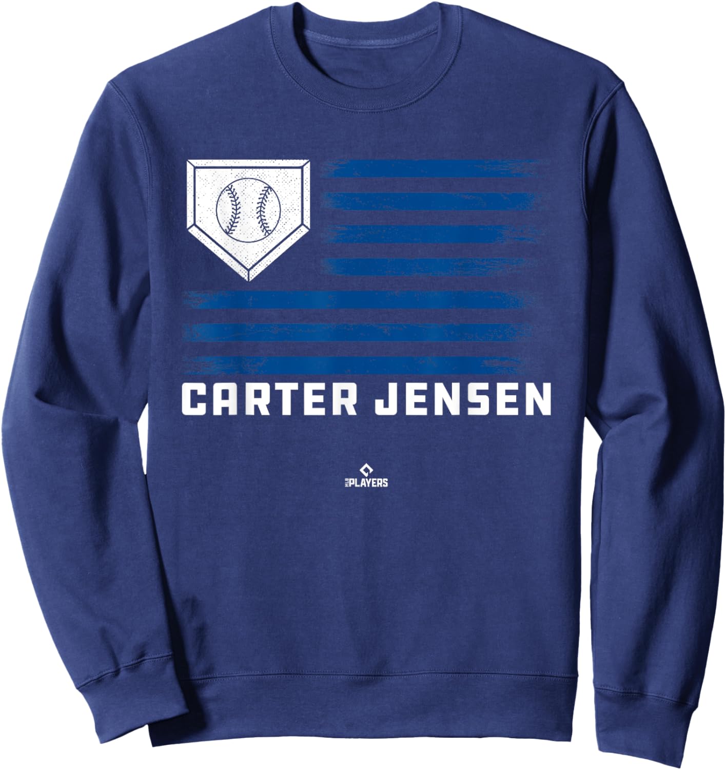 Vintage Flag Gameday Carter Jensen Prospect Baseball Fan Sweatshirt - Sweatshirt | Navy