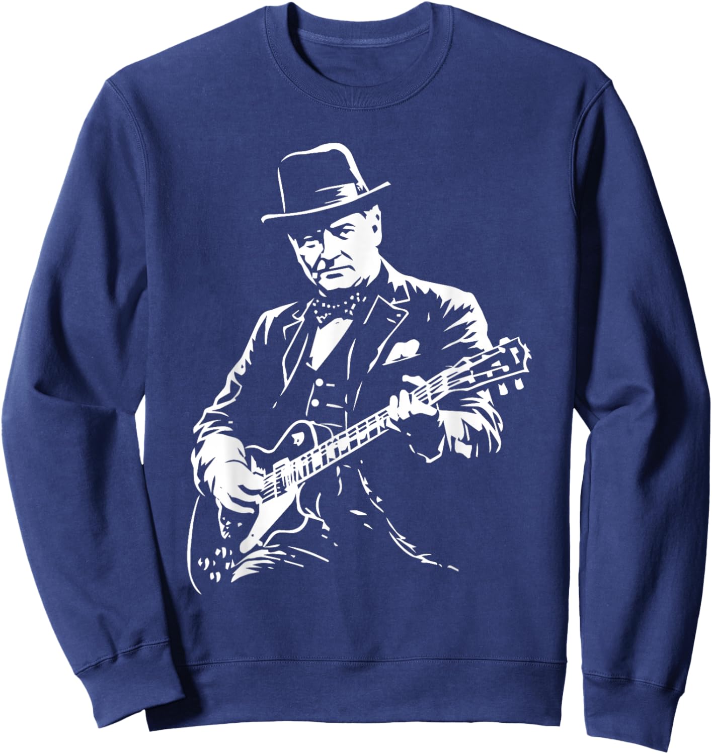 Winston Churchill Guitare Sweatshirt - Sweatshirt | Navy