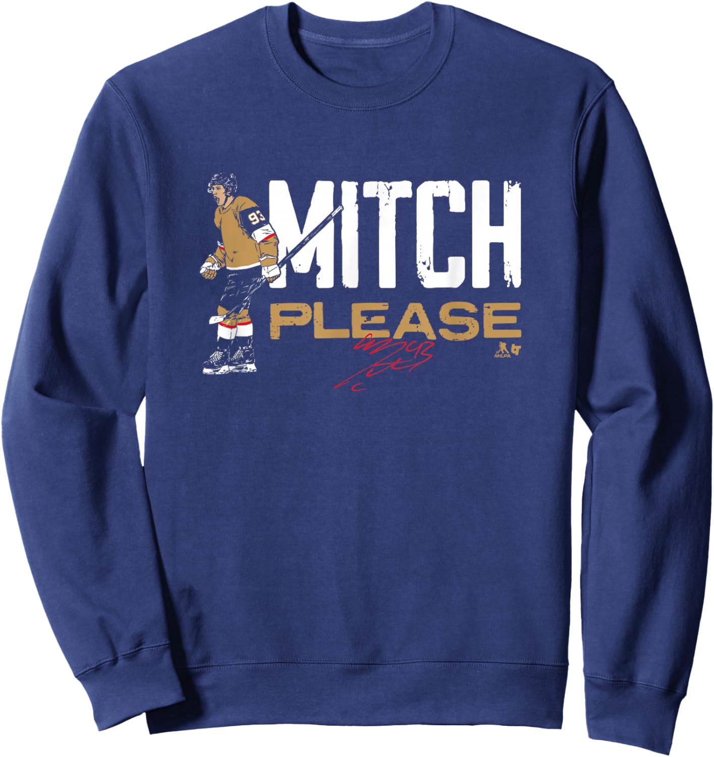 Mitch Marner - Mitch Please - Las Vegas Hockey Sweatshirt - Sweatshirt | Navy