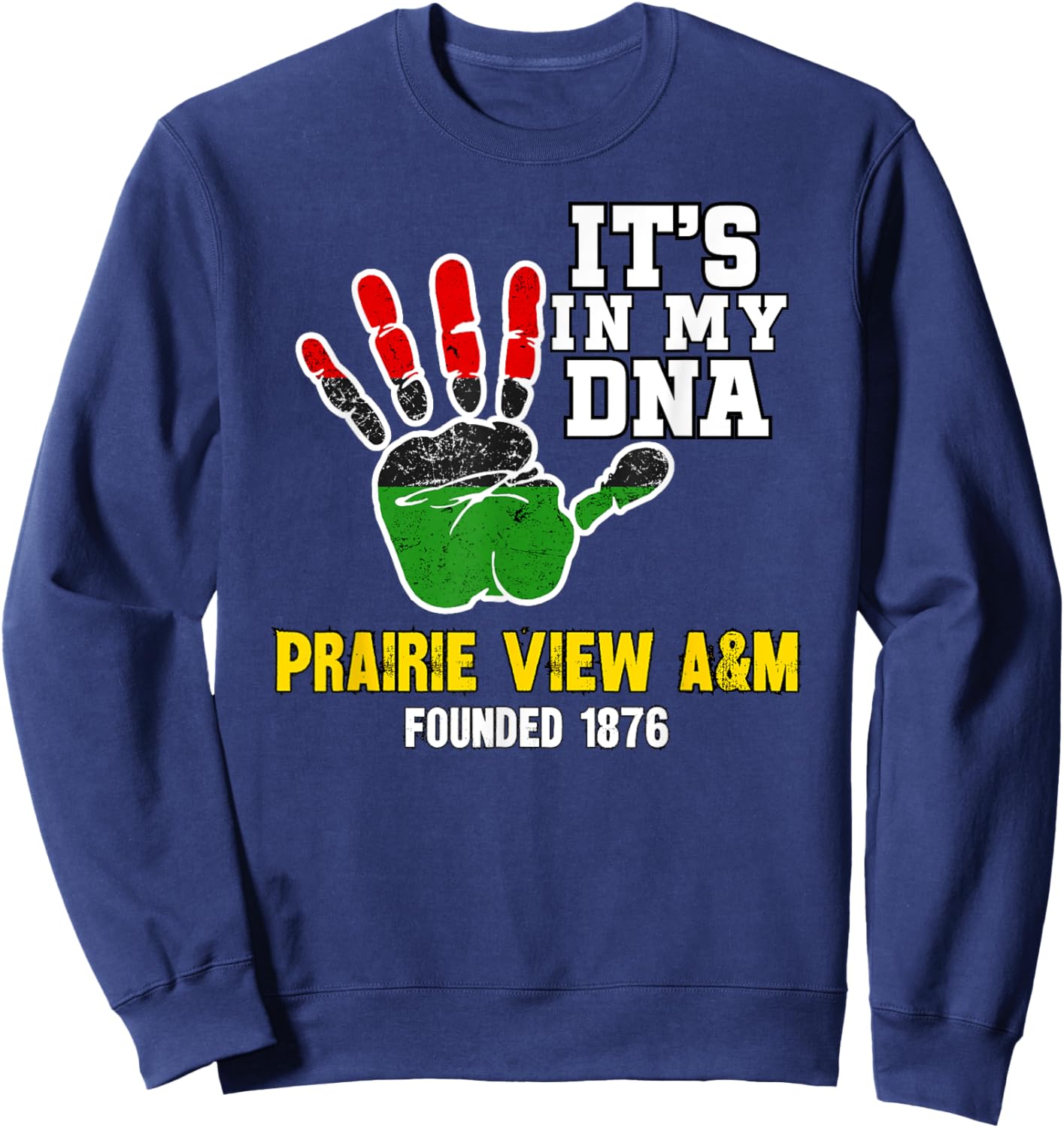 Prairie View A&M, PVAMU, Souvenir HBC Design Sweatshirt - Sweatshirt | Navy