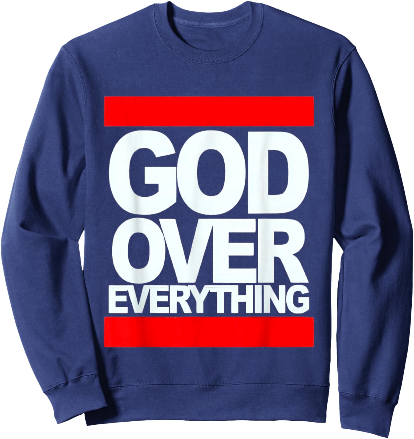 God Over Everything Sweatshirt - Sweatshirt | Navy