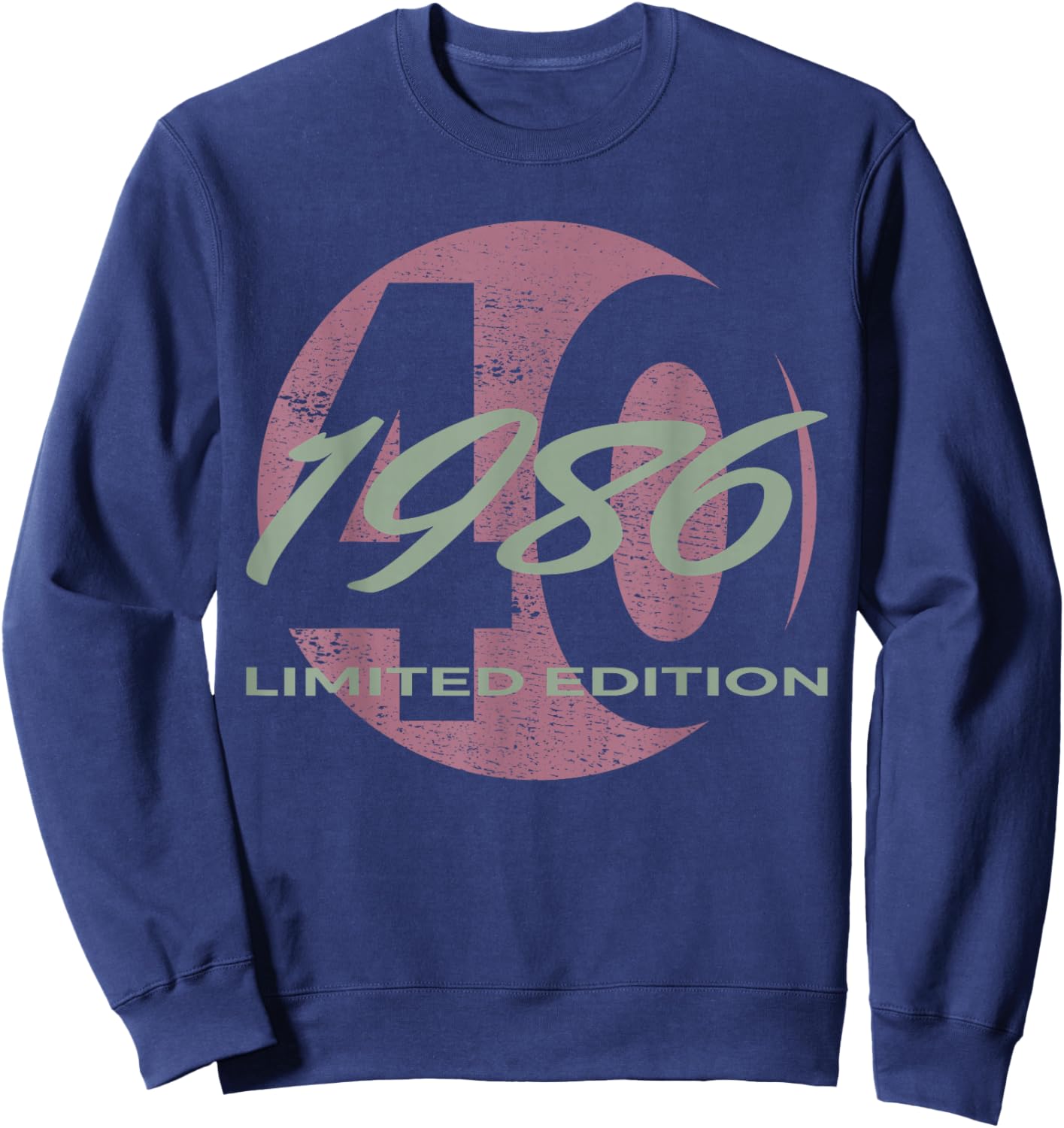 40. Geburtstag Mann Frau 40 Jahre 1986 Lustig Geschenk Sweatshirt - Sweatshirt | Navy