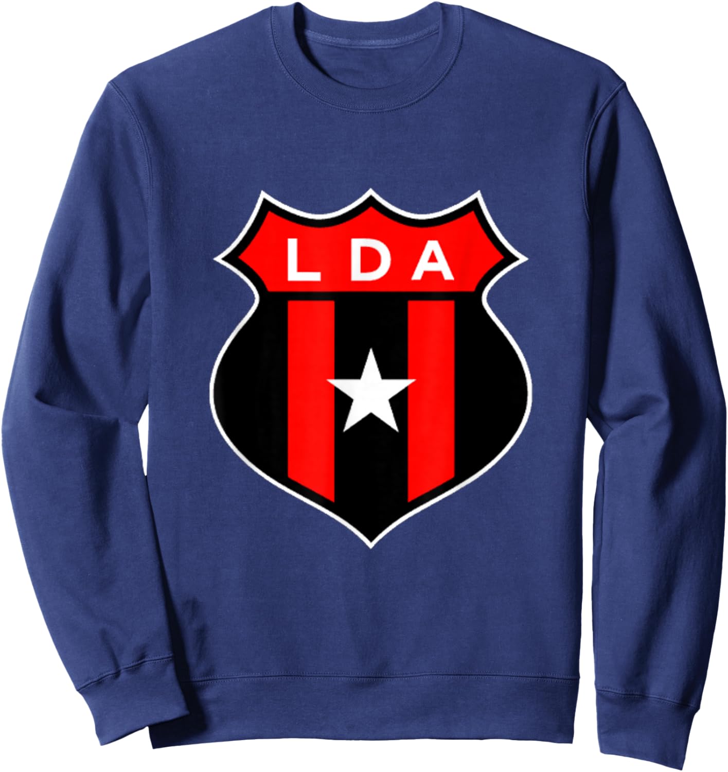 Liga Alajuelense -Adults & -Kids Black Modern Sport Sweatshirt - Sweatshirt | Navy