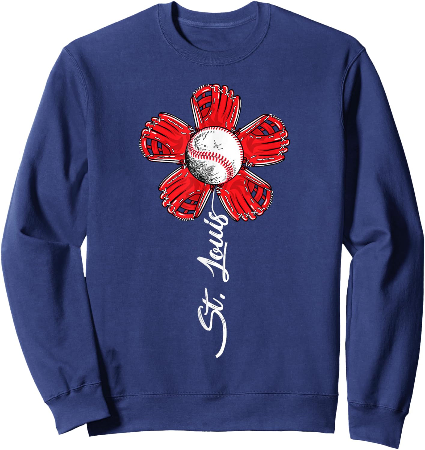 Vintage Flower Matching Outfit For Those Born In This City Sweatshirt - Sweatshirt | Navy