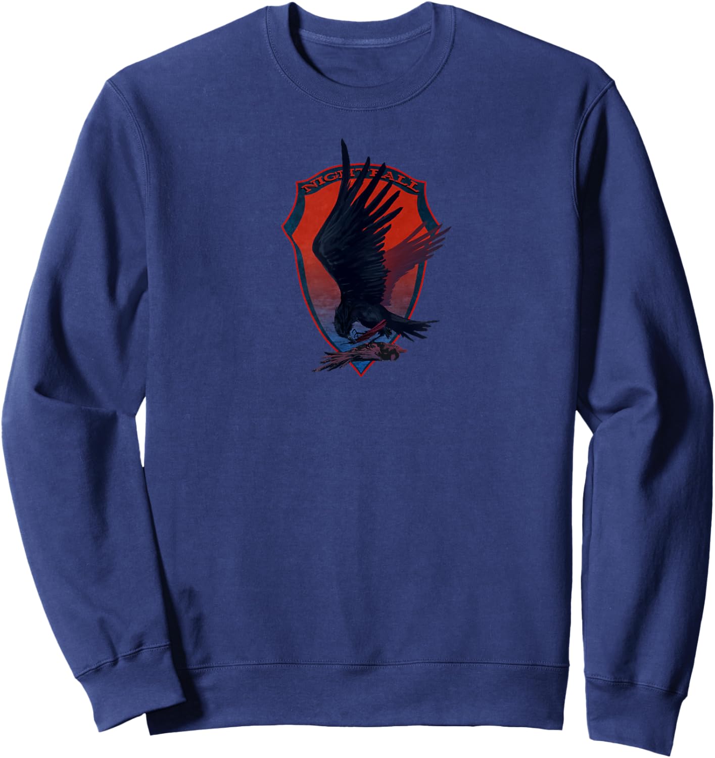 ARMORED CORE VI FIRES OF RUBICON Raven Sweatshirt - Sweatshirt | Navy