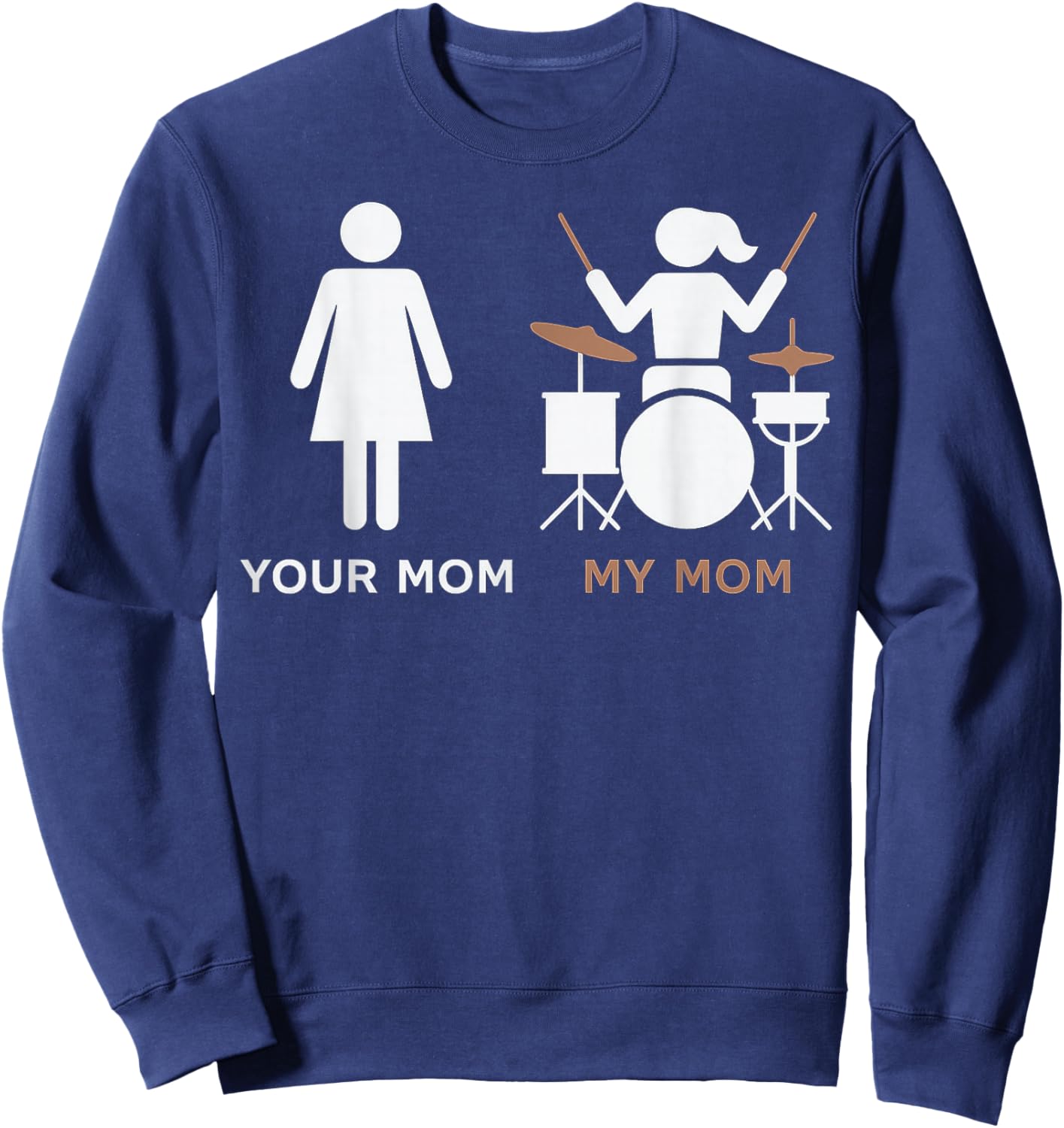 T-Shirt Sweatshirt - Sweatshirt | Navy