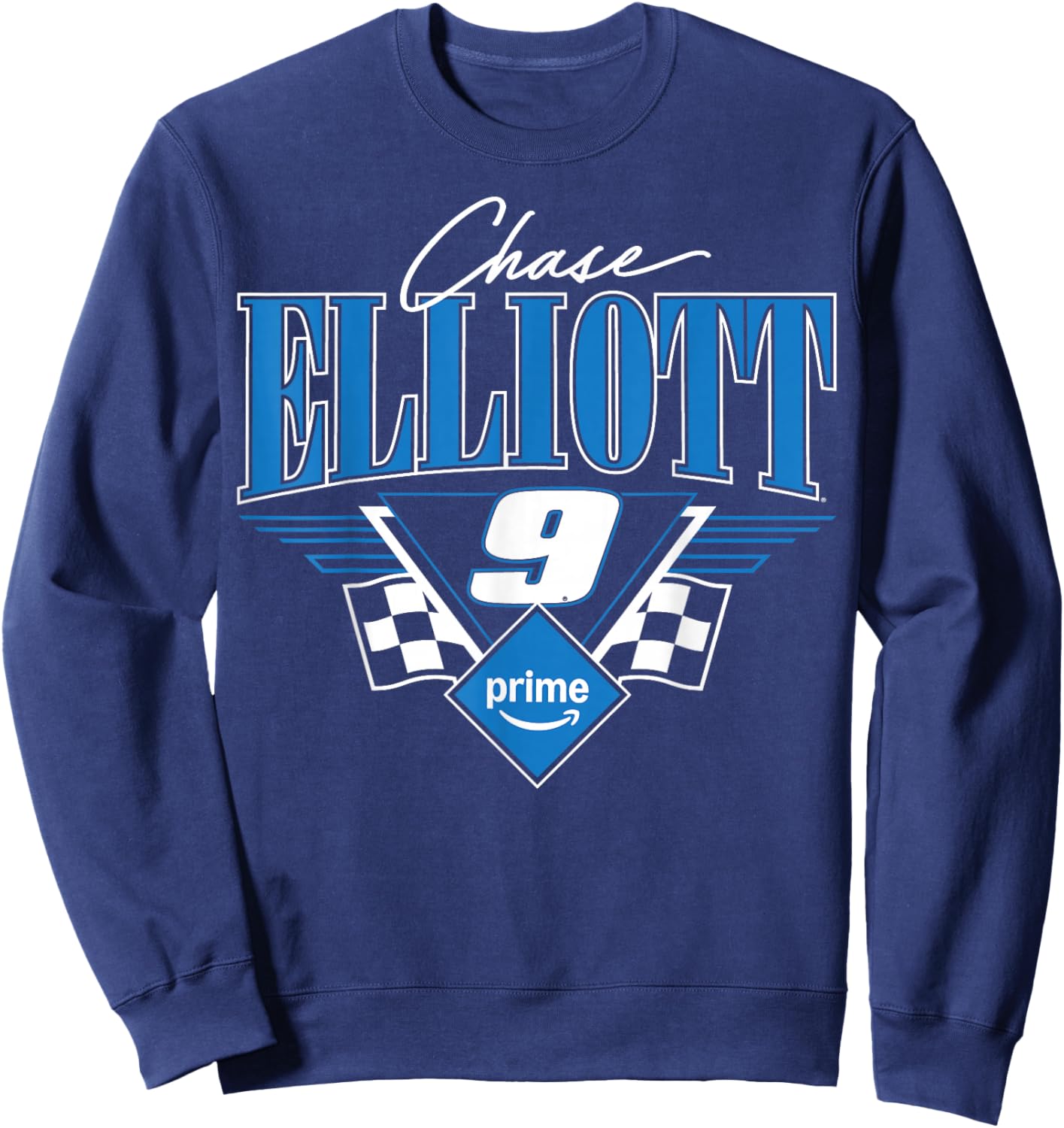 NASCAR - Chase Elliott #9 Prime Wings - Hendrick Motorsports Sweatshirt - Sweatshirt | Navy