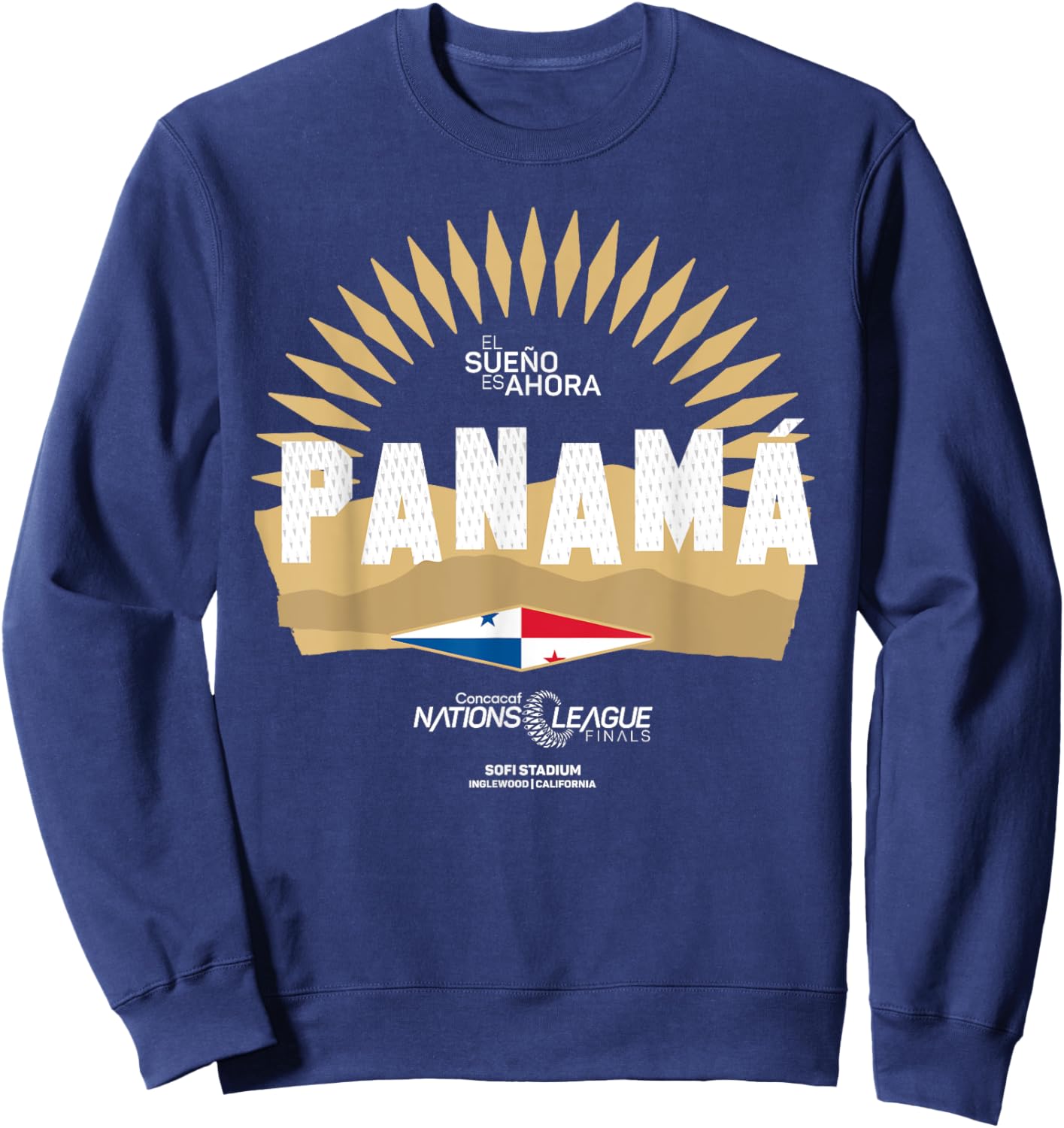 Panama Concacaf Nations League Finals Sweatshirt - Sweatshirt | Navy