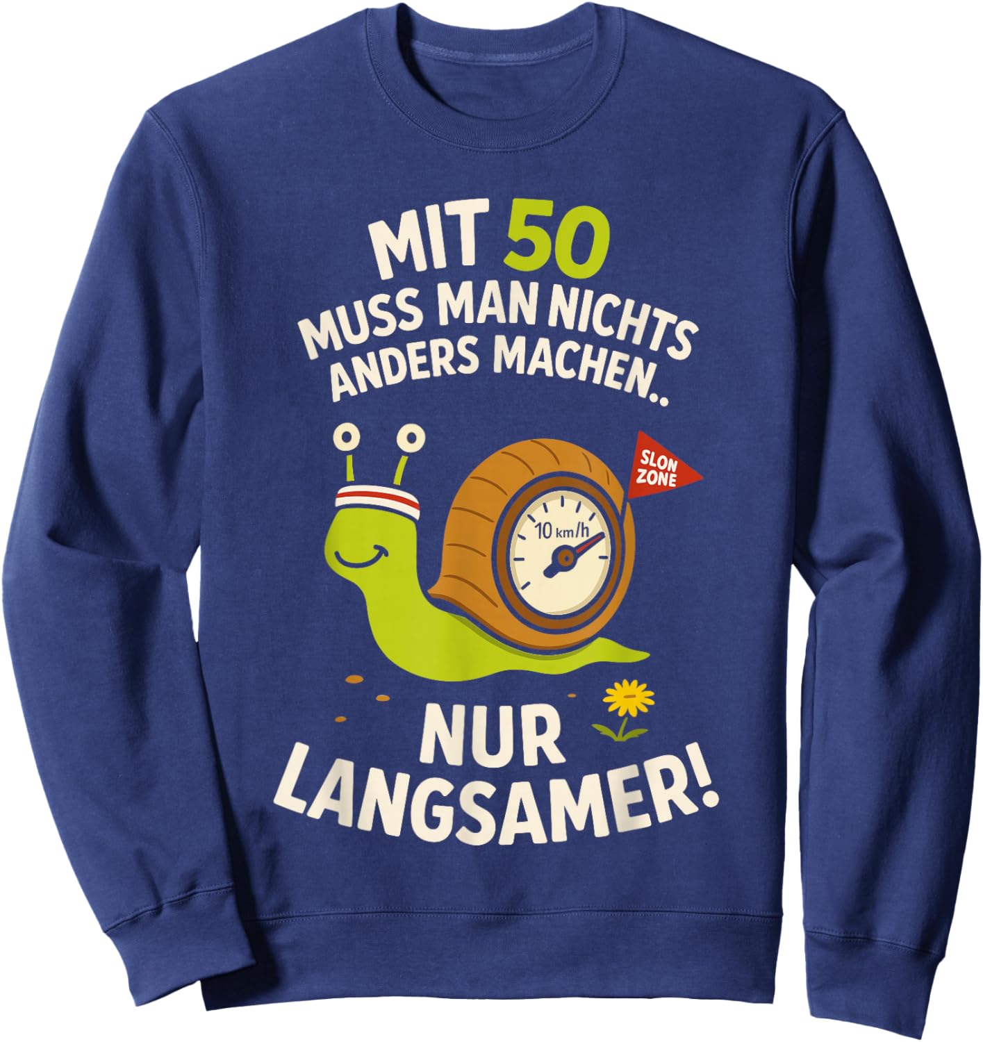 50. Geburtstag Sweatshirt - Sweatshirt | Navy