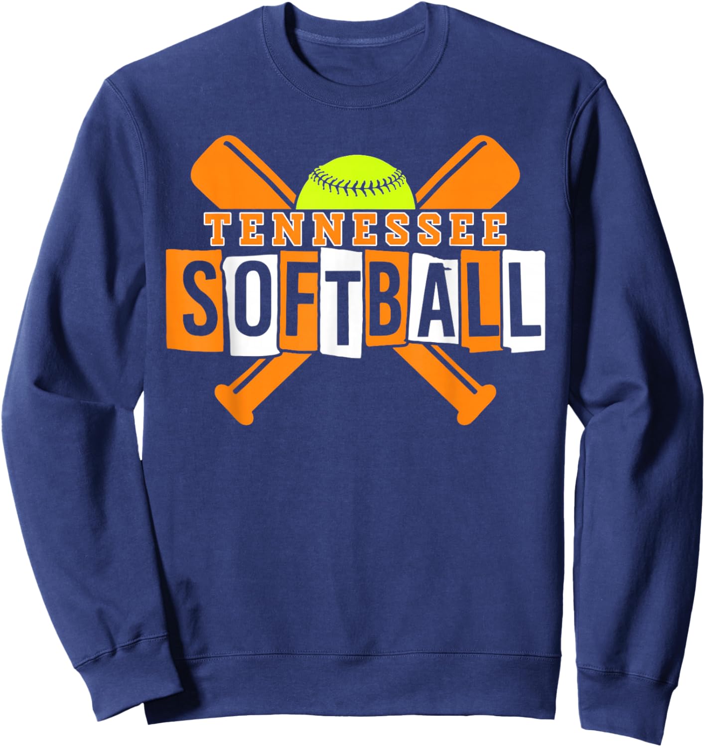 Tennessee Softball Sweatshirt - Sweatshirt | Navy