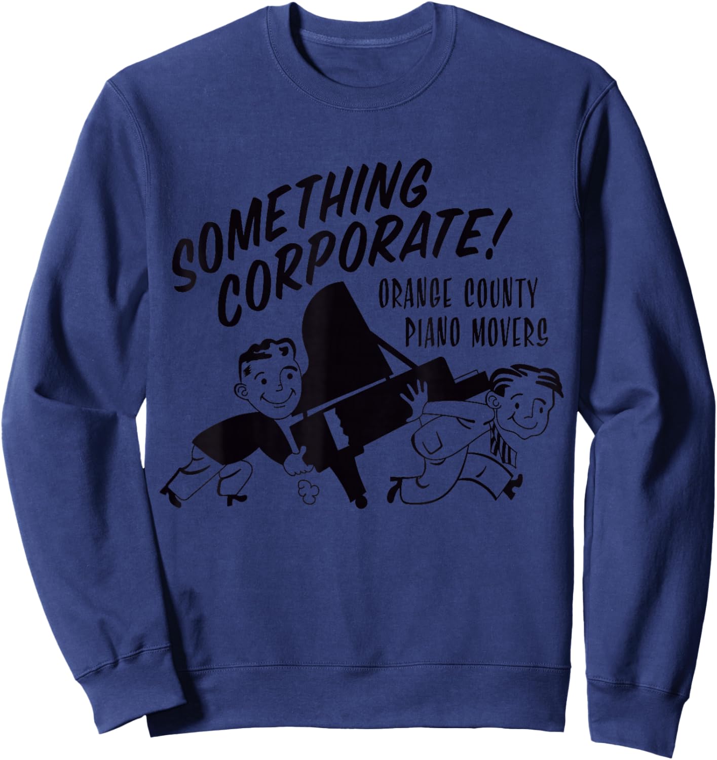 Something Corporate - Piano Movers Sweatshirt - Sweatshirt | Navy
