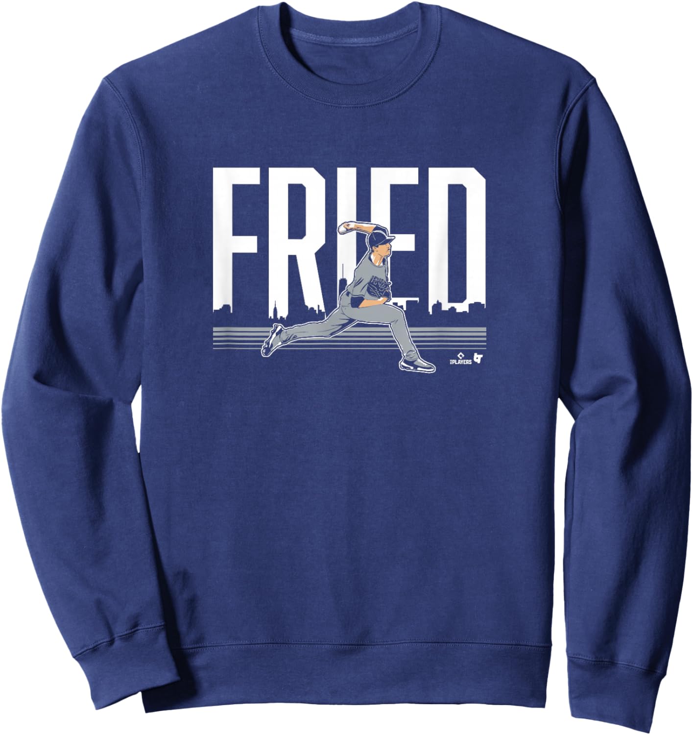 Max Fried - New York Baseball Sweatshirt - Sweatshirt | Navy