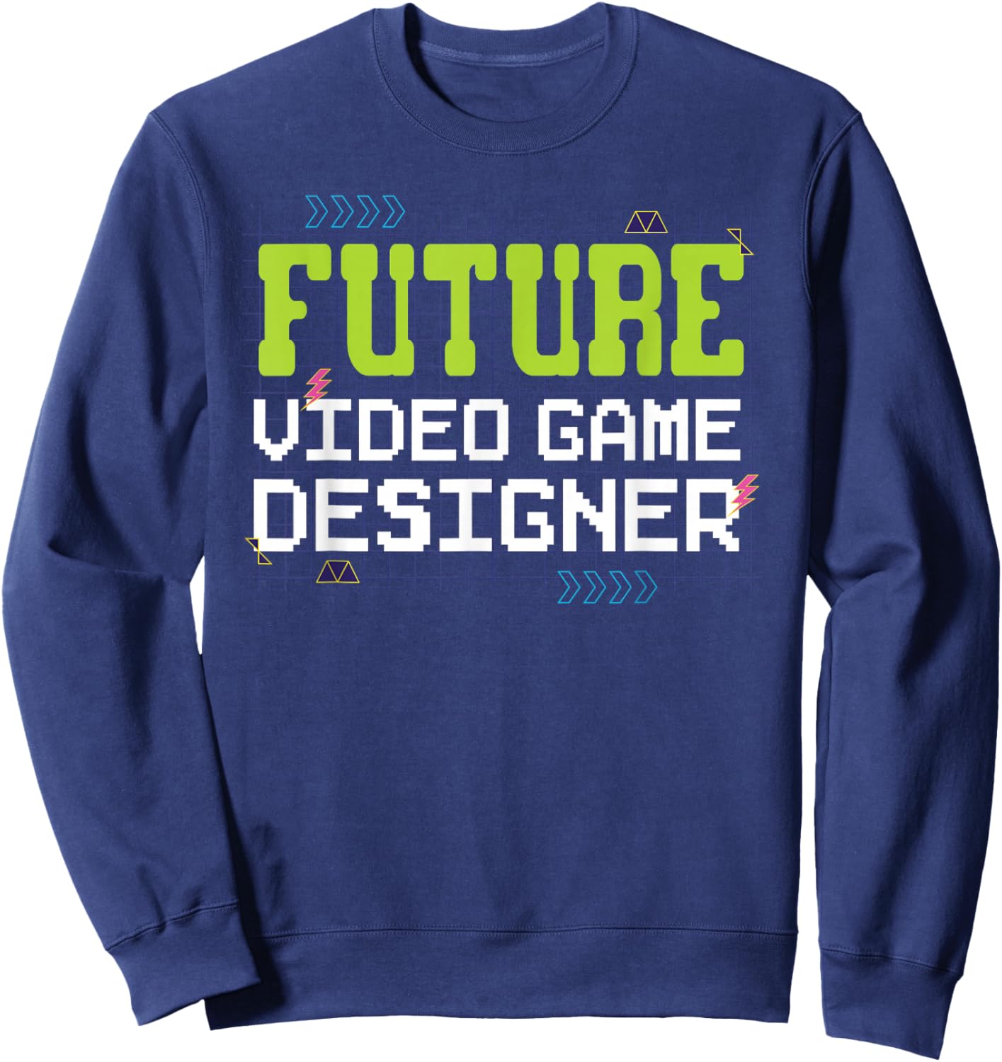 Future Video Game Designer For Kids Game Developer Sweatshirt - Sweatshirt | Navy
