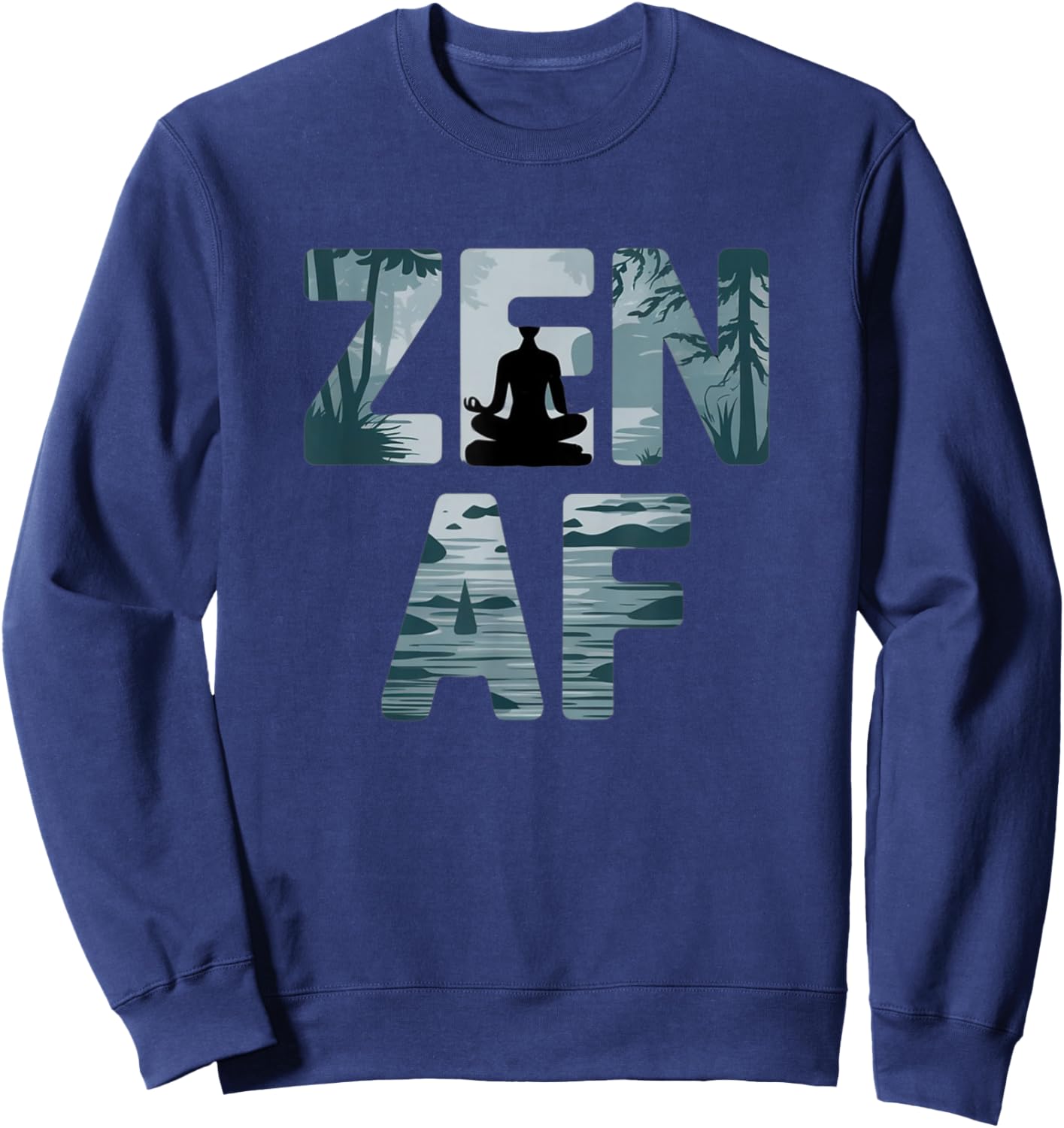 Zen AF Sweatshirt - Sweatshirt | Navy