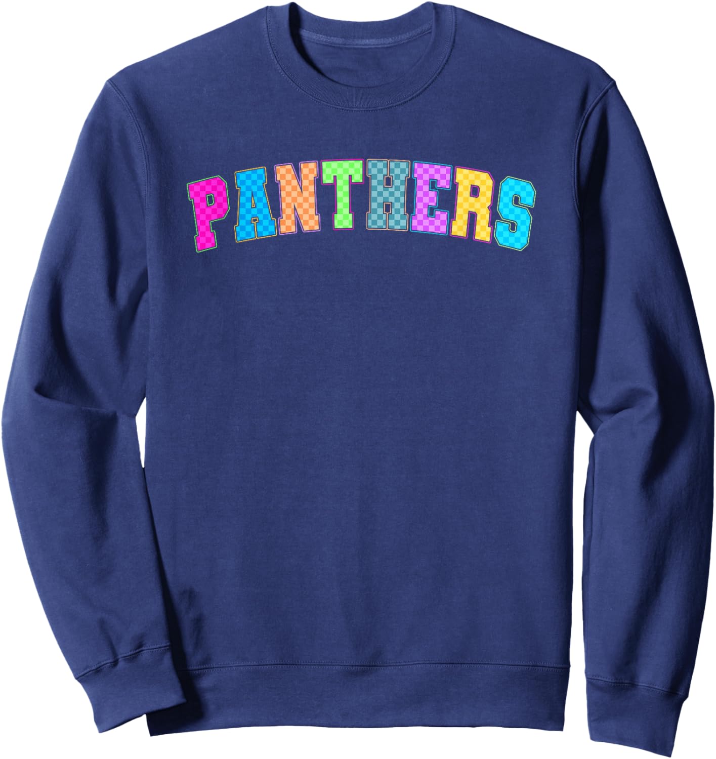 Panthers Colorful Pride Celebration Sweatshirt - Sweatshirt | Navy