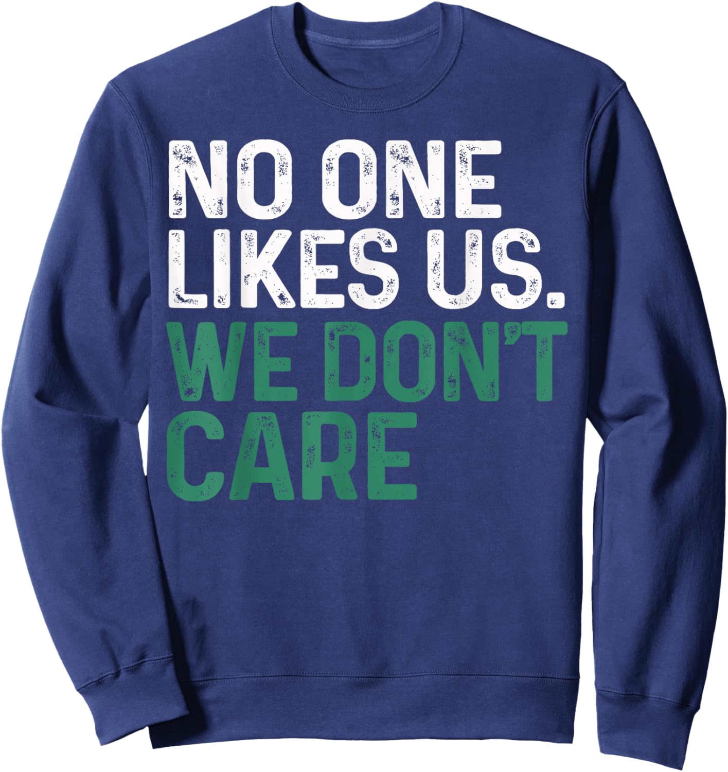Philadelphia -Adult Humorous Fan Black Small Short Sleeve Sweatshirt - Sweatshirt | Navy