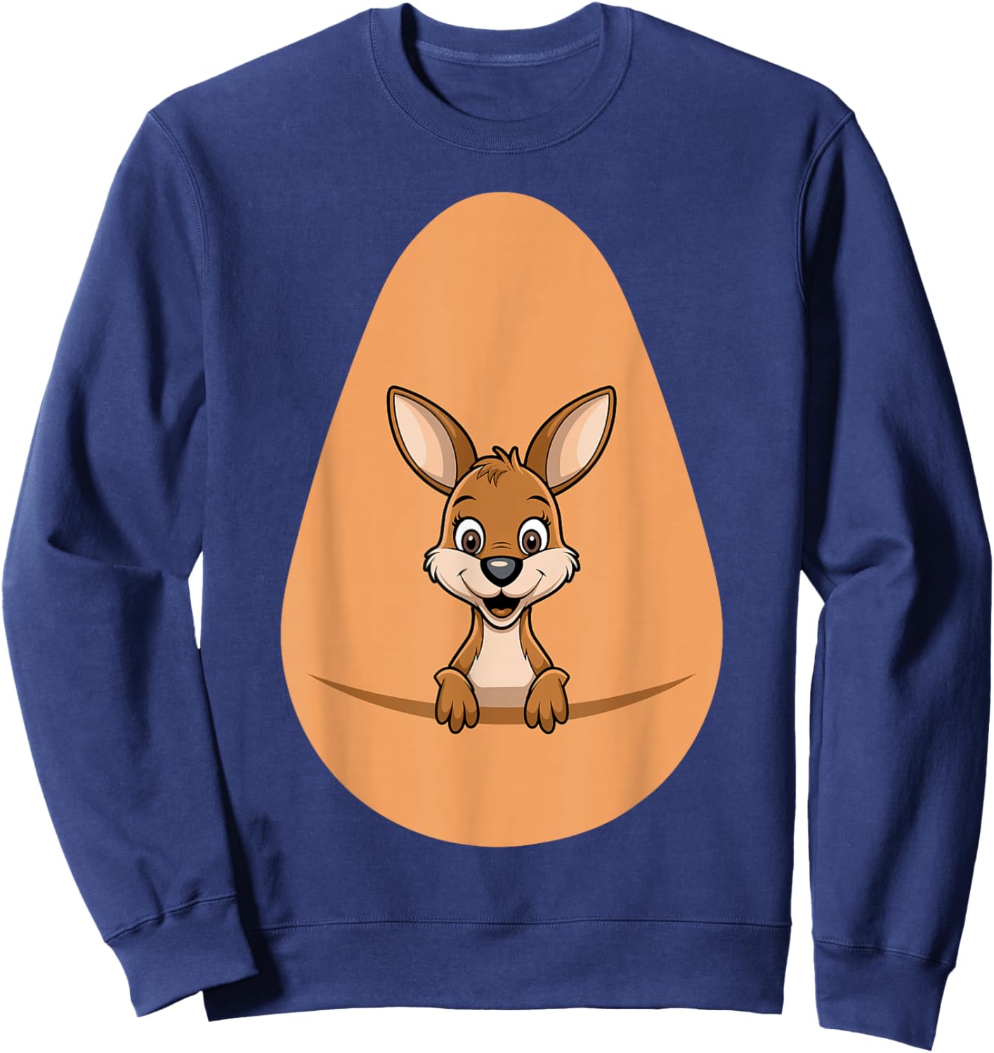 Cute Kangaroo Pouch Halloween Costumes Group Family Sweatshirt - Sweatshirt | Navy