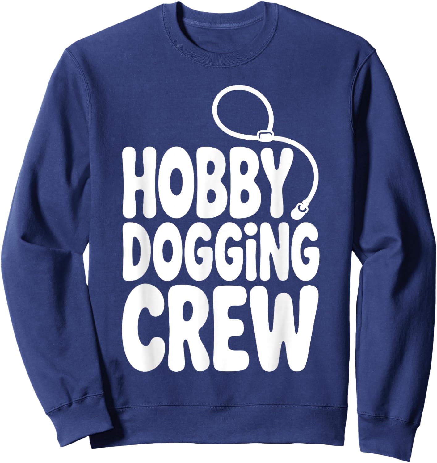 Hobby Dogging Crew Fun Saying "Gassi Spaziergang" Sweatshirt - Sweatshirt | Navy