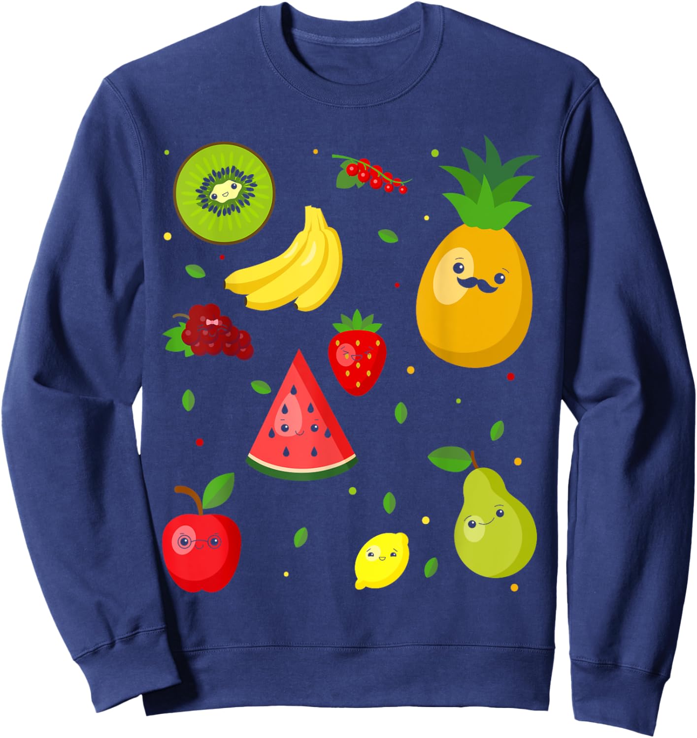 Fruits Costume Cute Fruit Salad Men Women Couples Sweatshirt - Sweatshirt | Navy